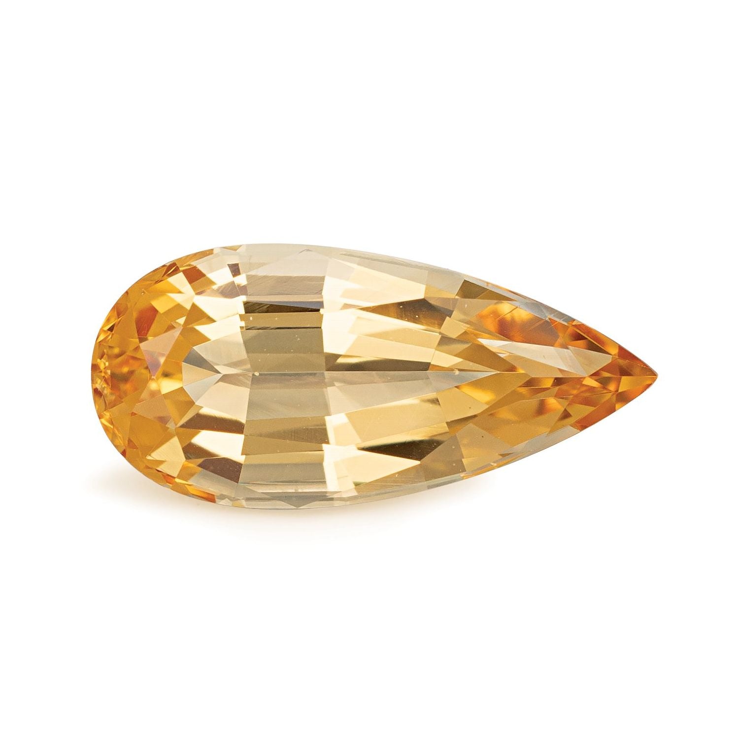 3.71 ct Pear Natural Natural Topaz Topaz – Faceted Cut – N/A Certified — Sapphire Row