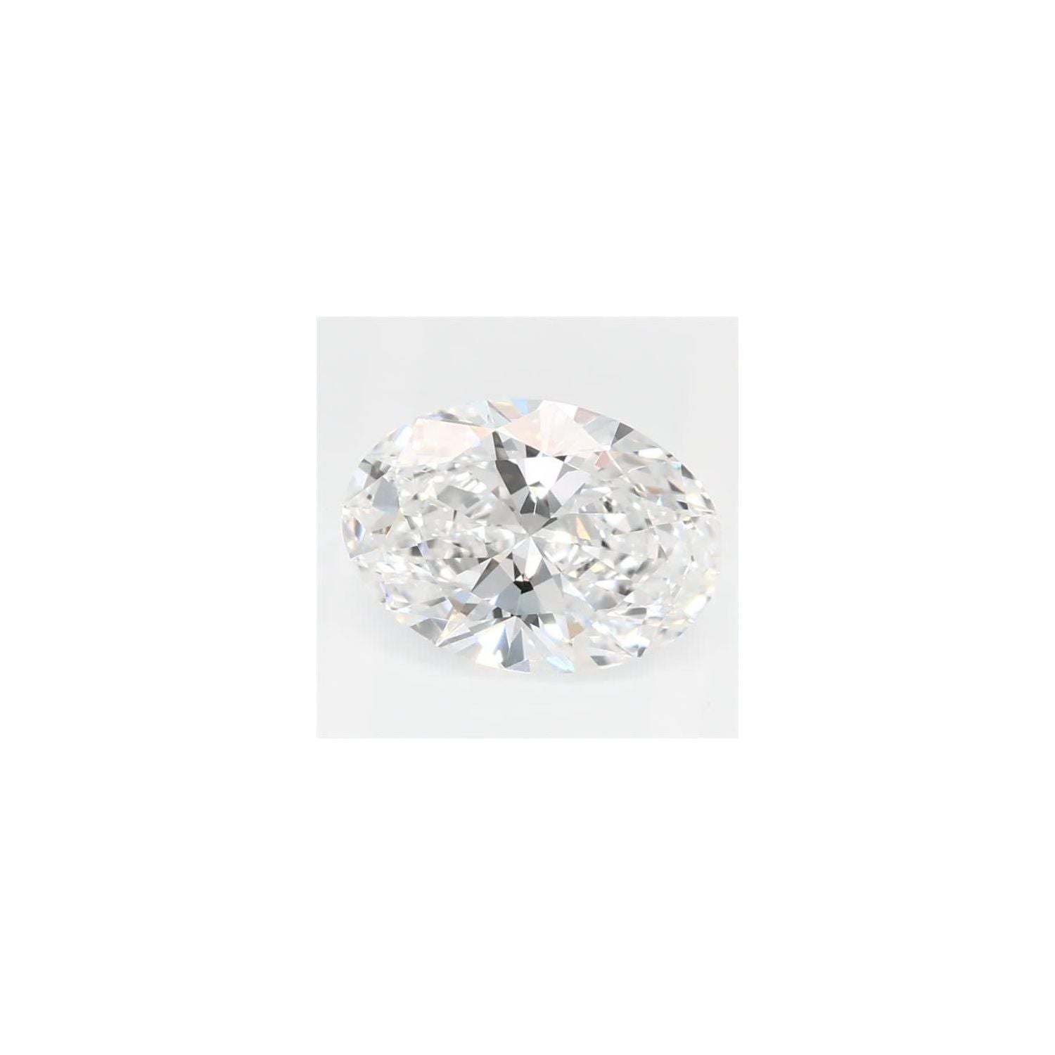 0.88 ct Oval Lab-Grown Diamond – E VVS1 – Faceted Cut – GCAL Certified — Sapphire Row