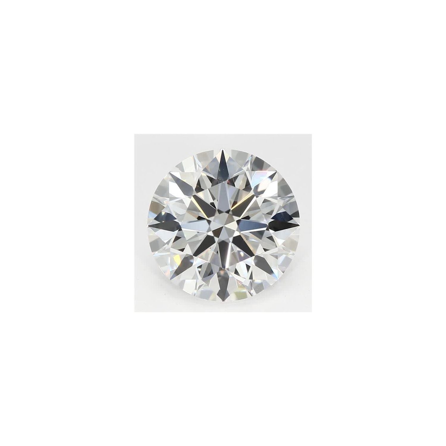 1.36 ct Round Lab-Grown Diamond – E VS1 – Faceted Cut – GCAL Certified — Sapphire Row