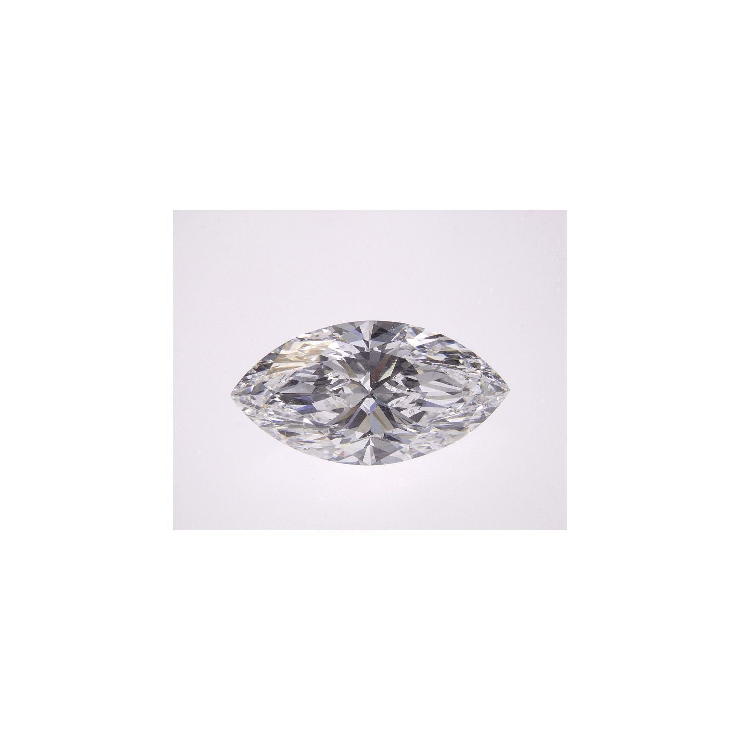 2.50 ct Marquise Natural Diamond – D SI1 – Faceted Cut – GIA Certified — Sapphire Row