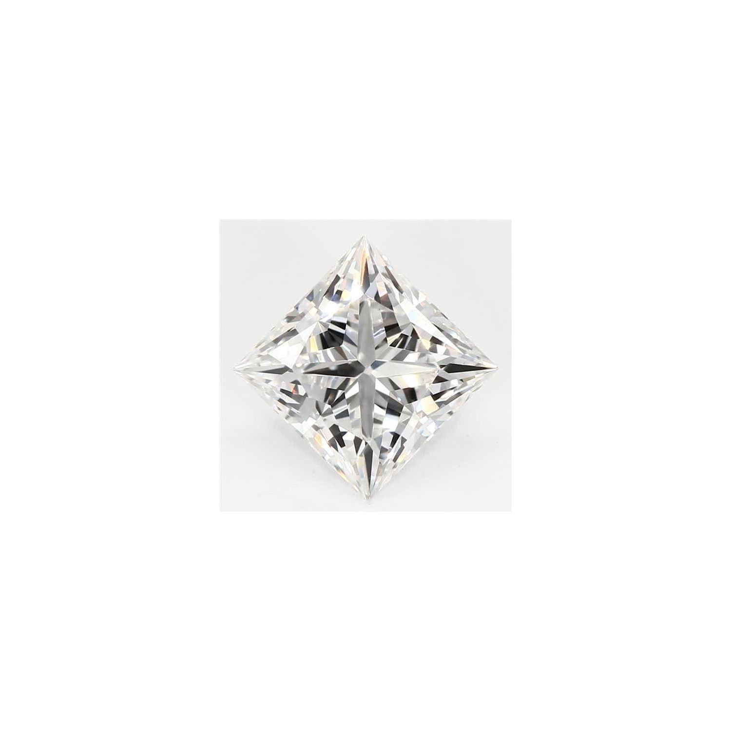 0.88 ct Square Lab-Grown Diamond – E VVS2 – Princess-cut – GCAL Certified — Sapphire Row