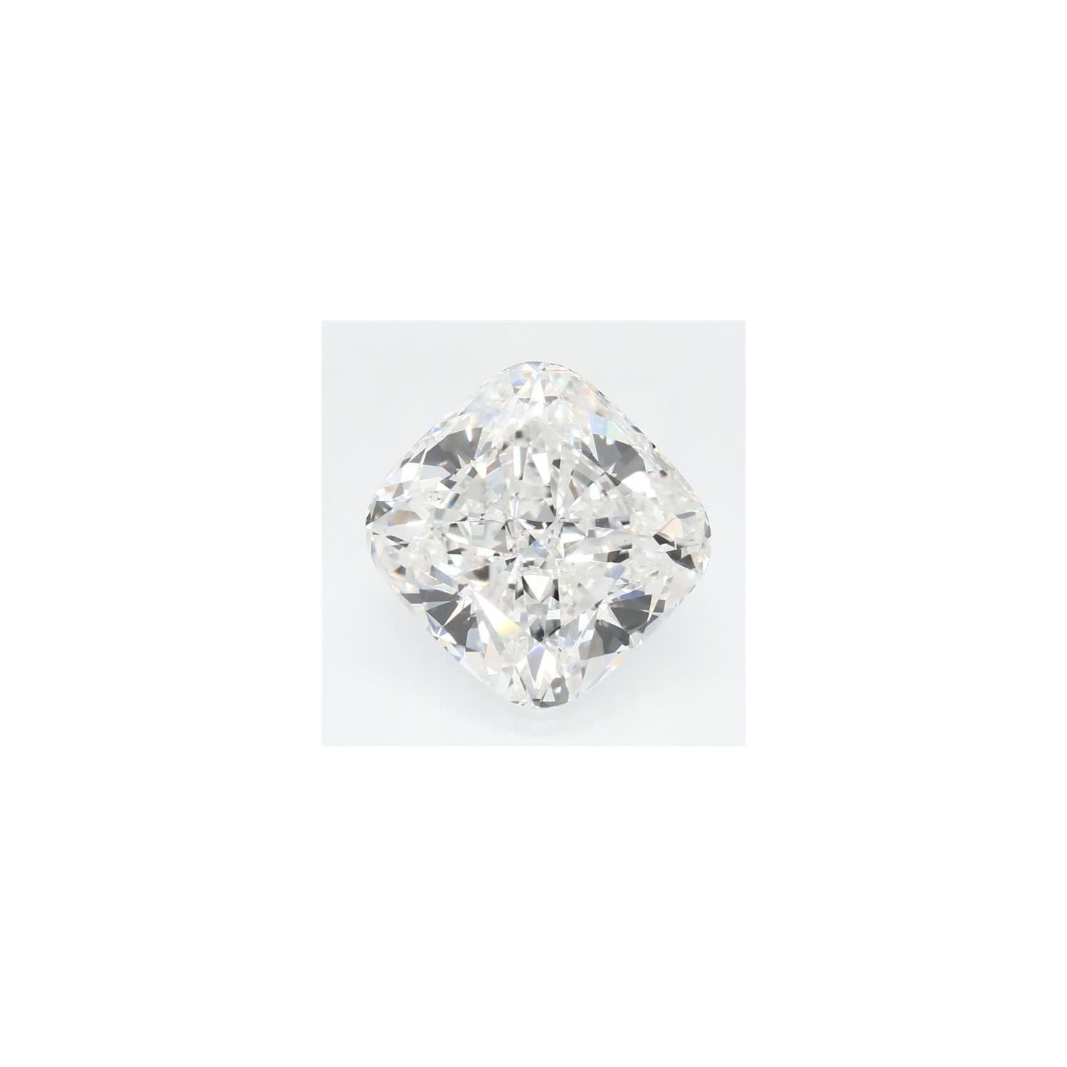 3.25 ct Cushion Lab-Grown Diamond – E VS1 – Faceted Cut – GCAL Certified — Sapphire Row