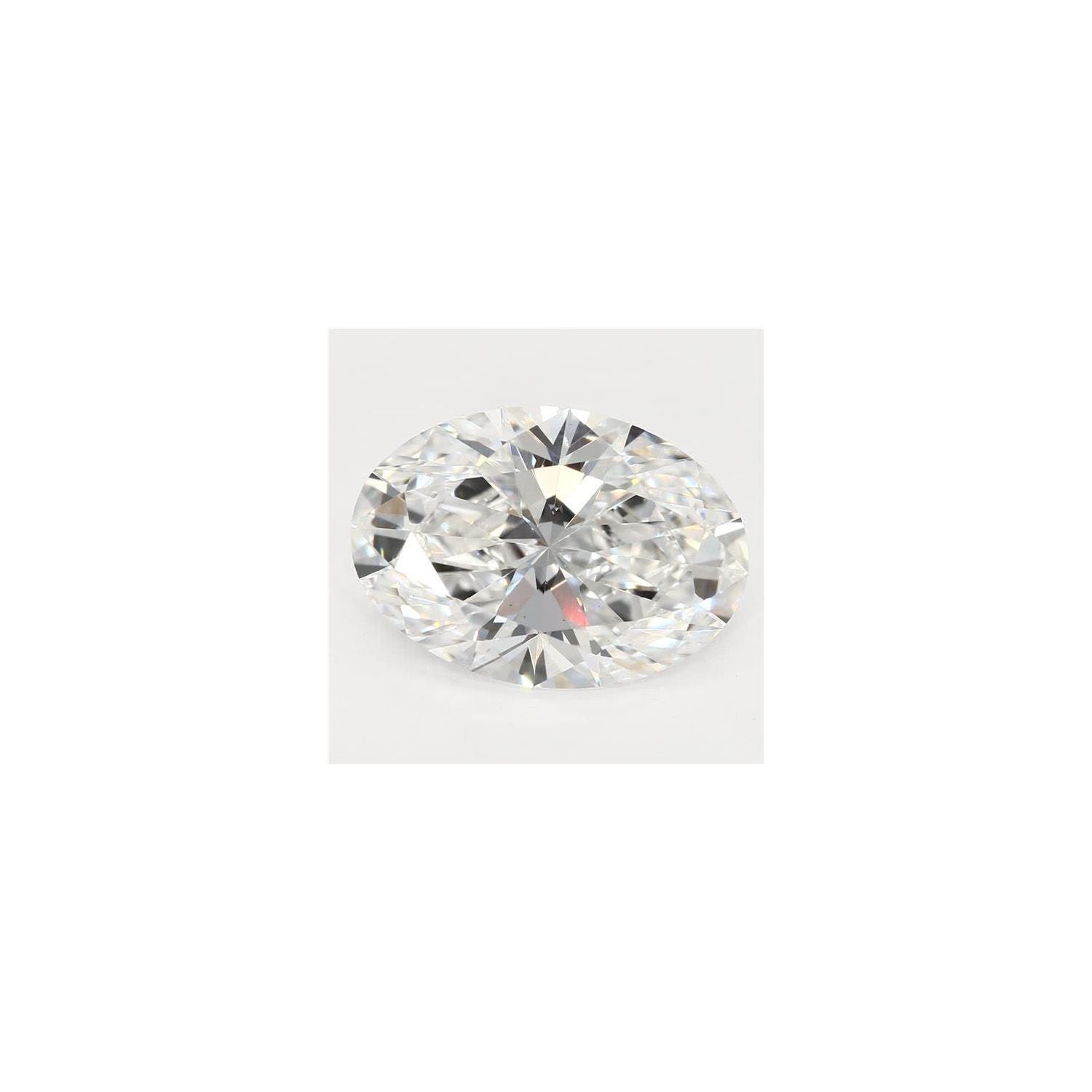 2.08 ct Oval Lab-Grown Diamond – E VS1 – Faceted Cut – GCAL Certified — Sapphire Row