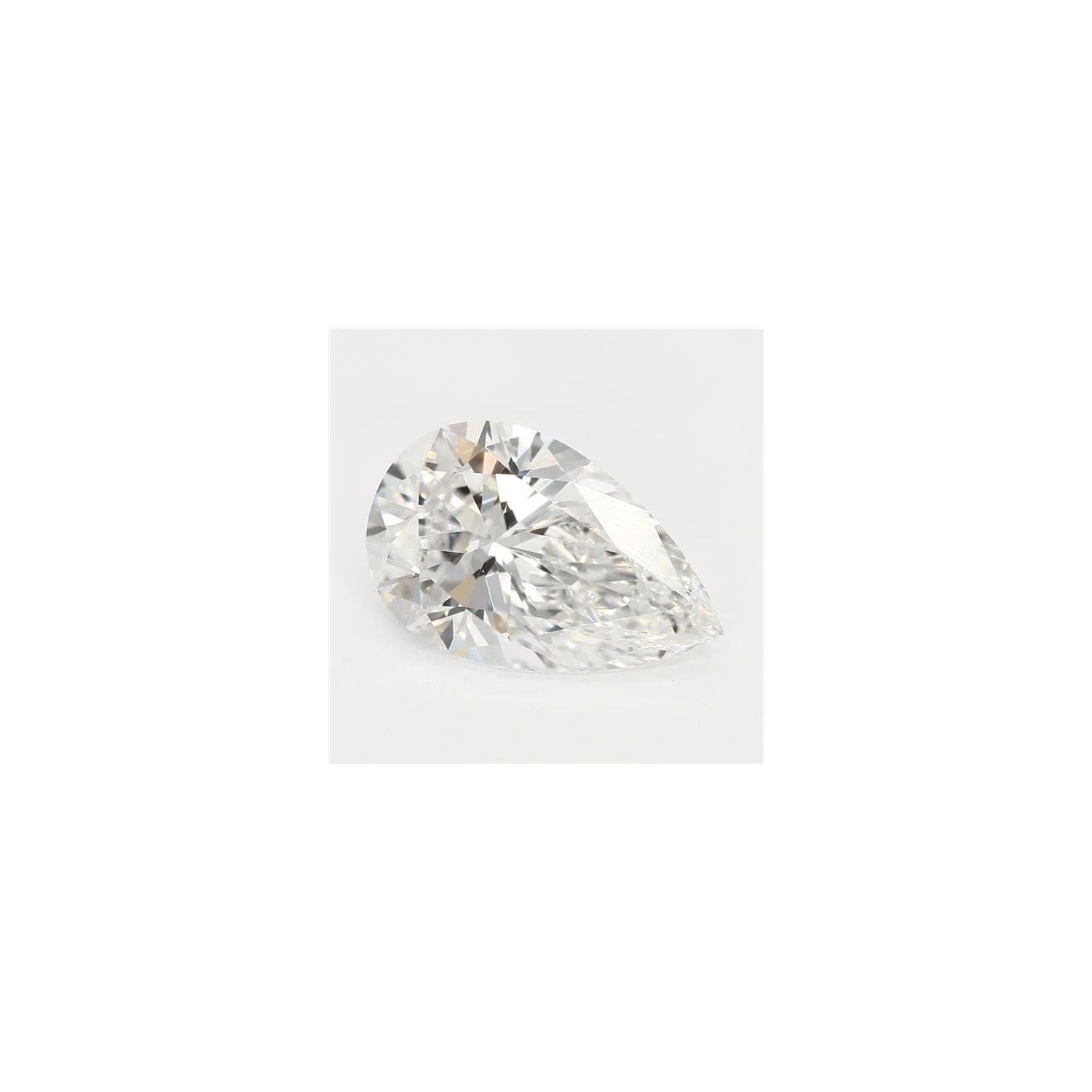 1.34 ct Pear Lab-Grown Diamond – D VS1 – Faceted Cut – GCAL Certified — Sapphire Row