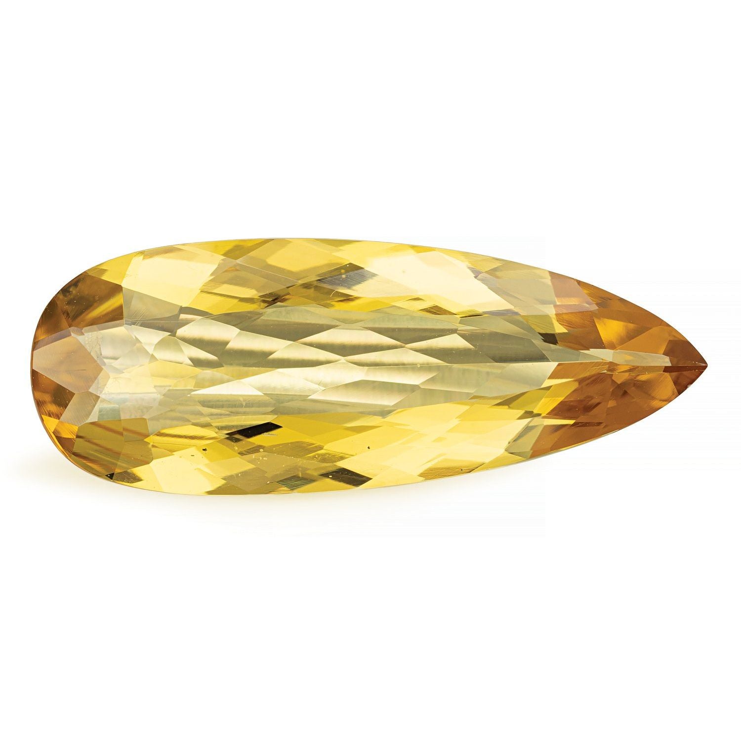 14.81 ct Pear Natural Natural Beryl Beryl – Faceted Cut – N/A Certified — Sapphire Row
