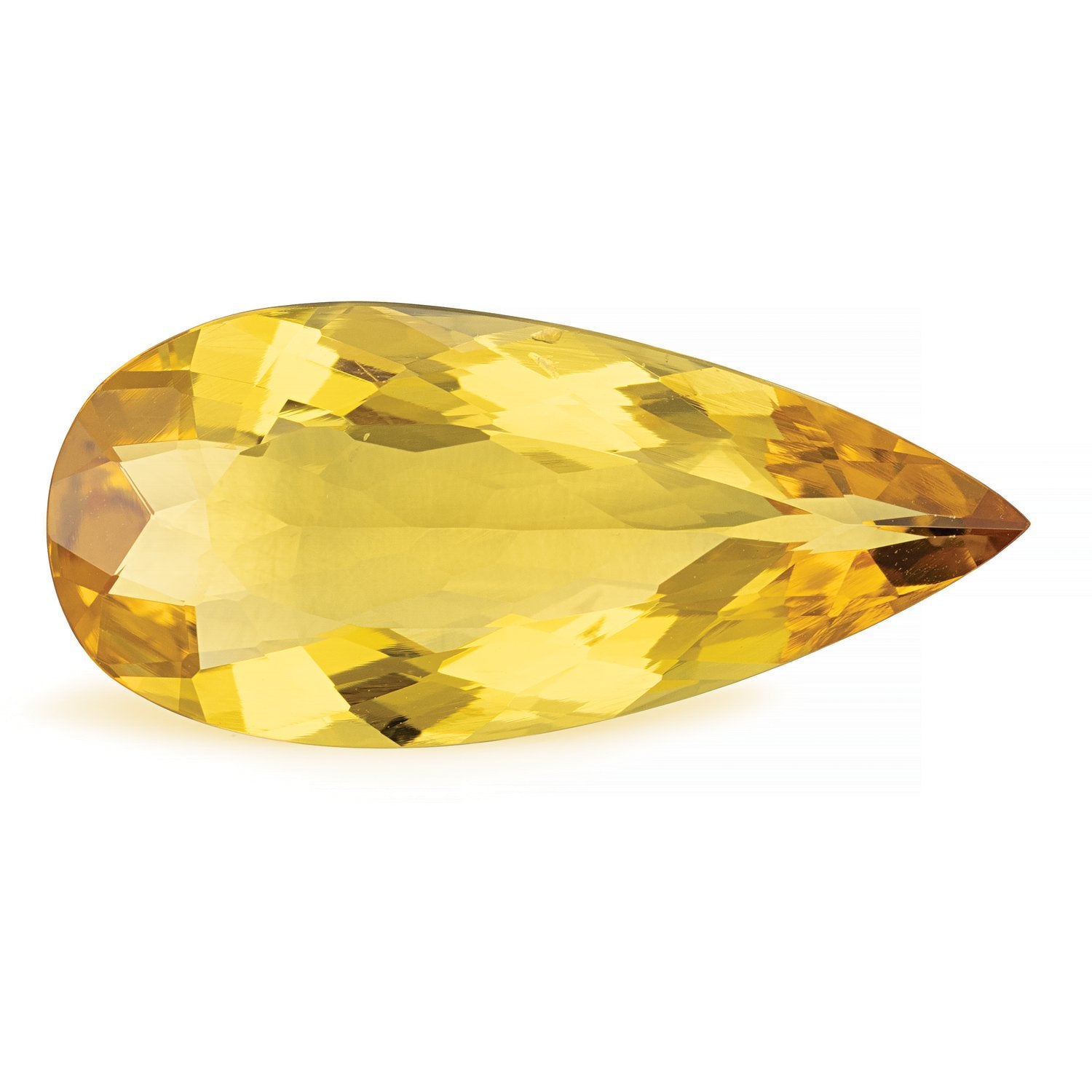 15.21 ct Pear Natural Natural Beryl Beryl – Faceted Cut – N/A Certified — Sapphire Row