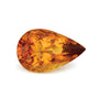 18.33 ct Pear Natural Natural Citrine Citrine – Faceted Cut – N/A Certified — Sapphire Row