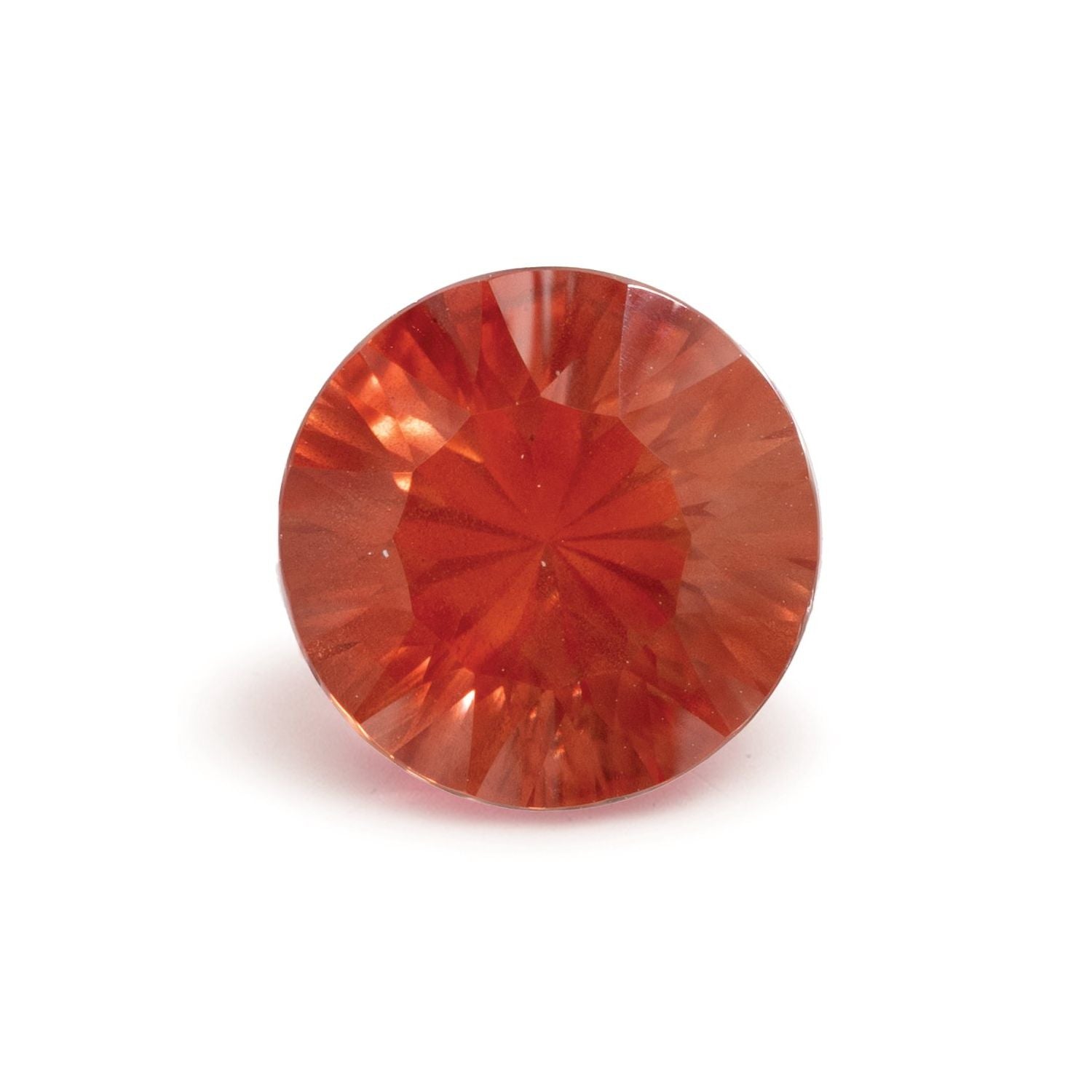 2.84 ct Round Natural Natural Sunstone Sunstone – Faceted Cut – N/A Certified — Sapphire Row