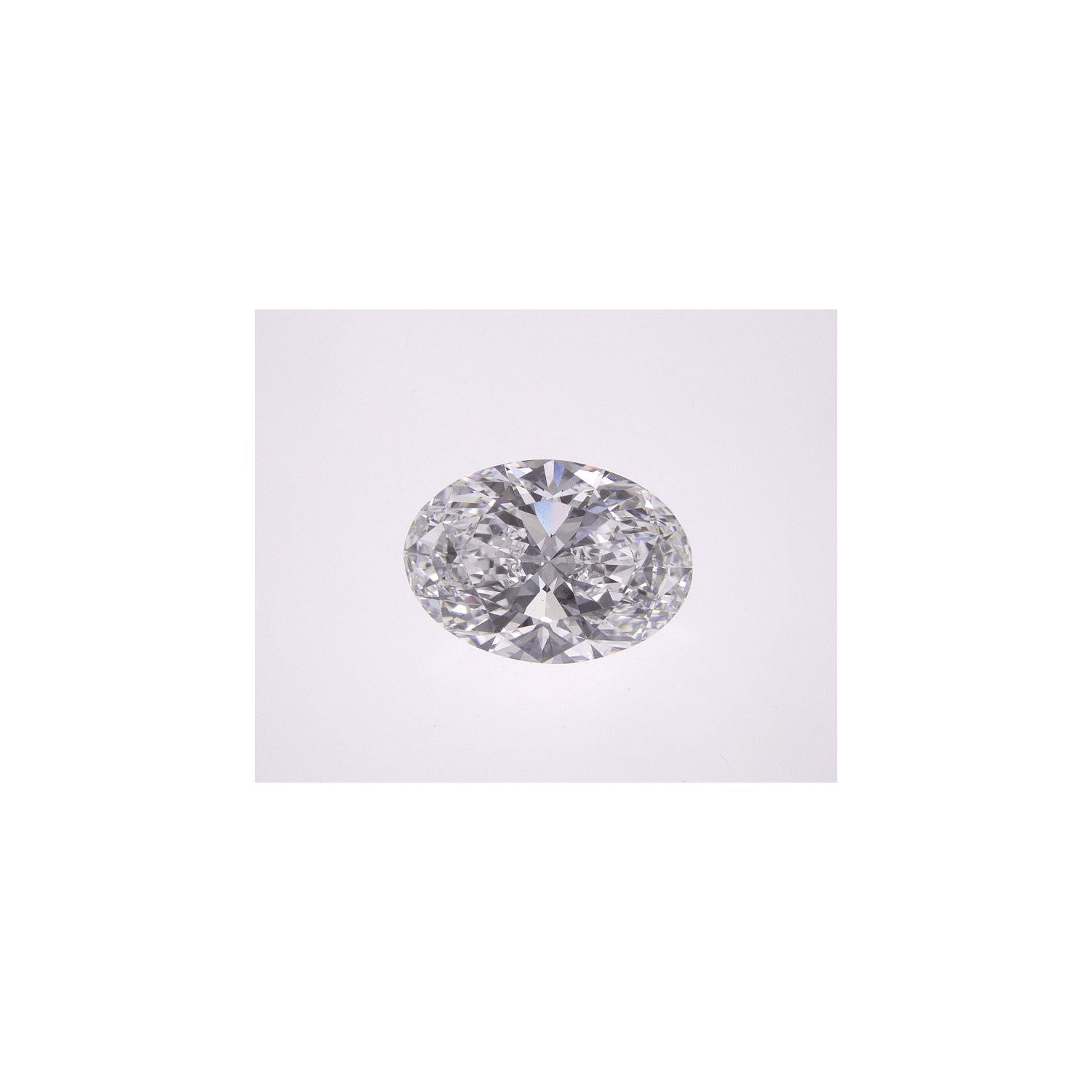 1.54 ct Oval Lab-Grown Diamond – D VVS2 – Faceted Cut – IGI Certified — Sapphire Row