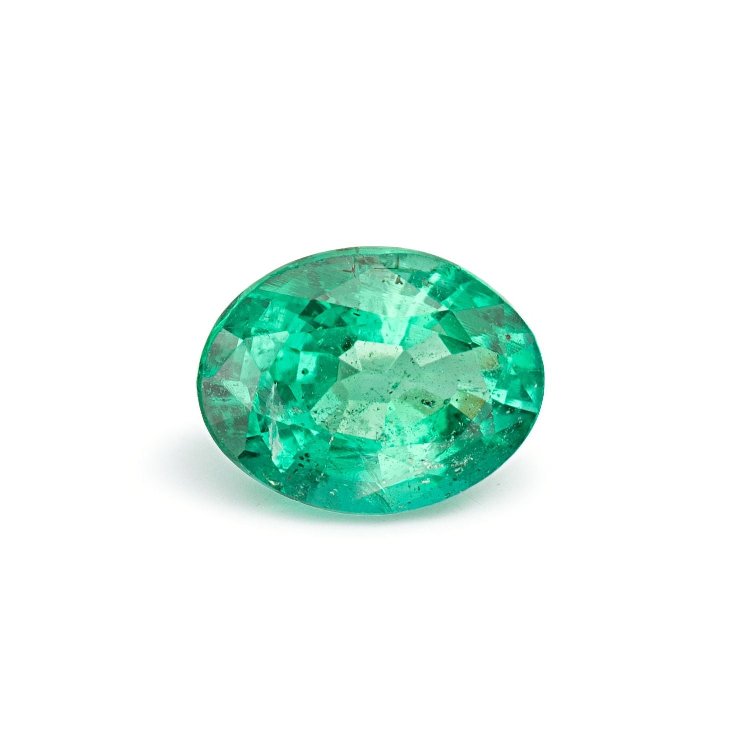 1.76 ct Oval Natural Natural Emerald Emerald – Faceted Cut – N/A Certified — Sapphire Row