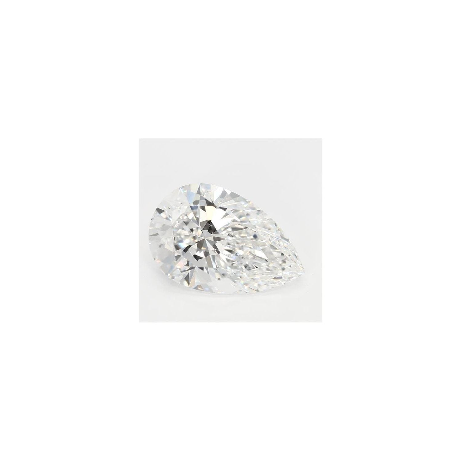 2.08 ct Pear Lab-Grown Diamond – D VS1 – Faceted Cut – GCAL Certified — Sapphire Row