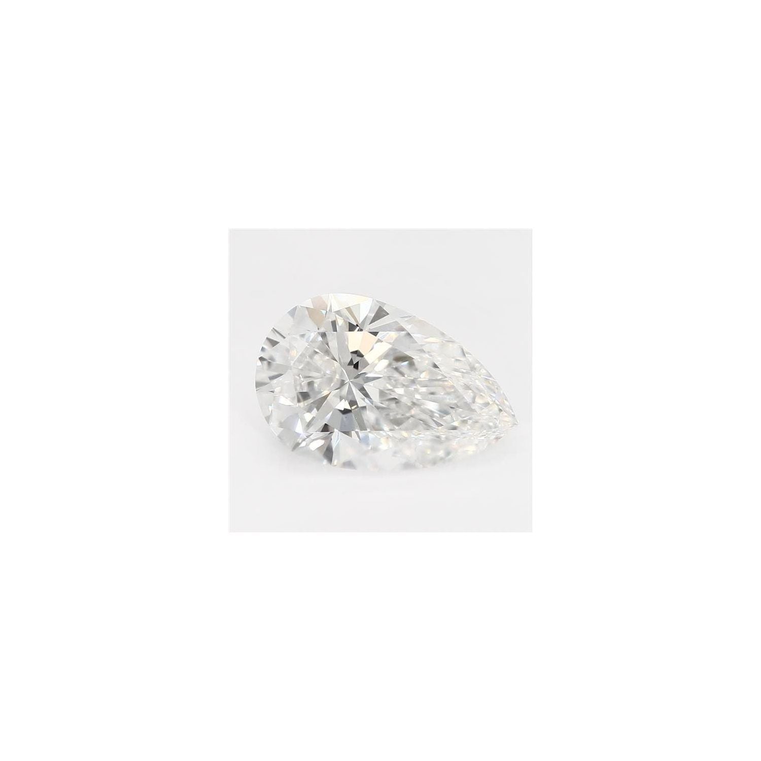 1.59 ct Pear Lab-Grown Diamond – E VS2 – Faceted Cut – GCAL Certified — Sapphire Row