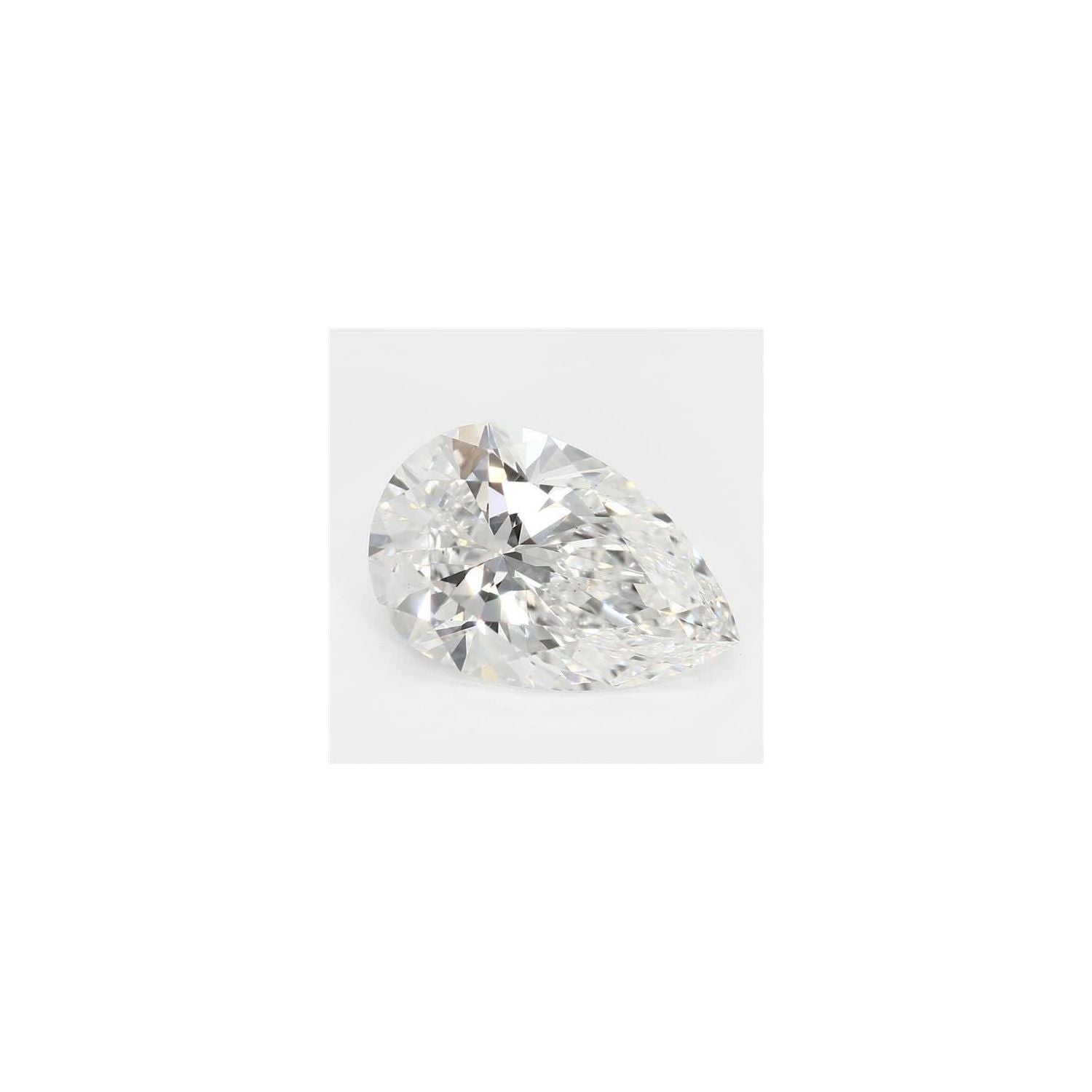 2.08 ct Pear Lab-Grown Diamond – E VS2 – Faceted Cut – GCAL Certified — Sapphire Row