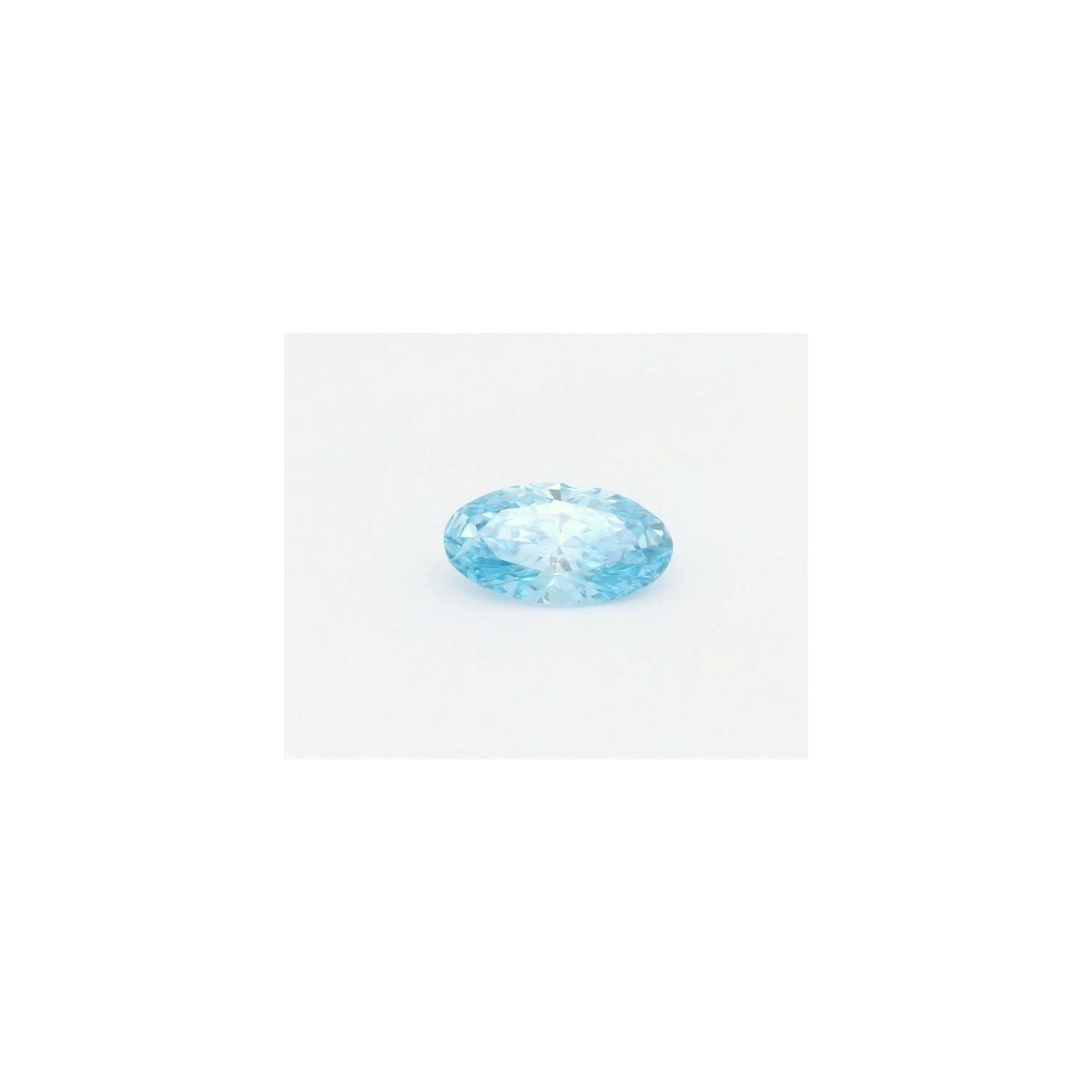 0.61 ct Oval Lab-Grown Diamond – Fa VS2 – Faceted Cut – IGI Certified — Sapphire Row