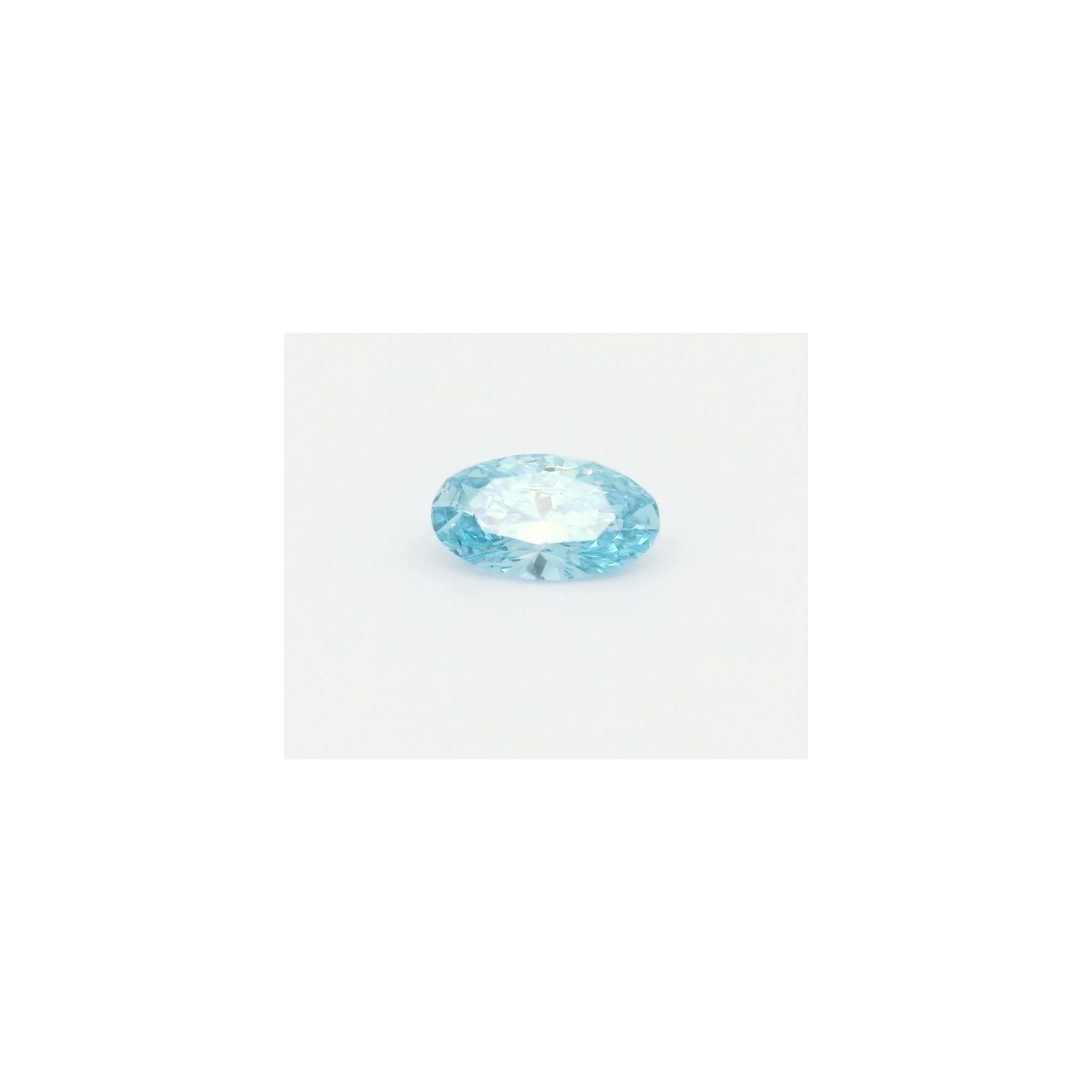 0.59 ct Oval Lab-Grown Diamond – Fa VS1 – Faceted Cut – IGI Certified — Sapphire Row