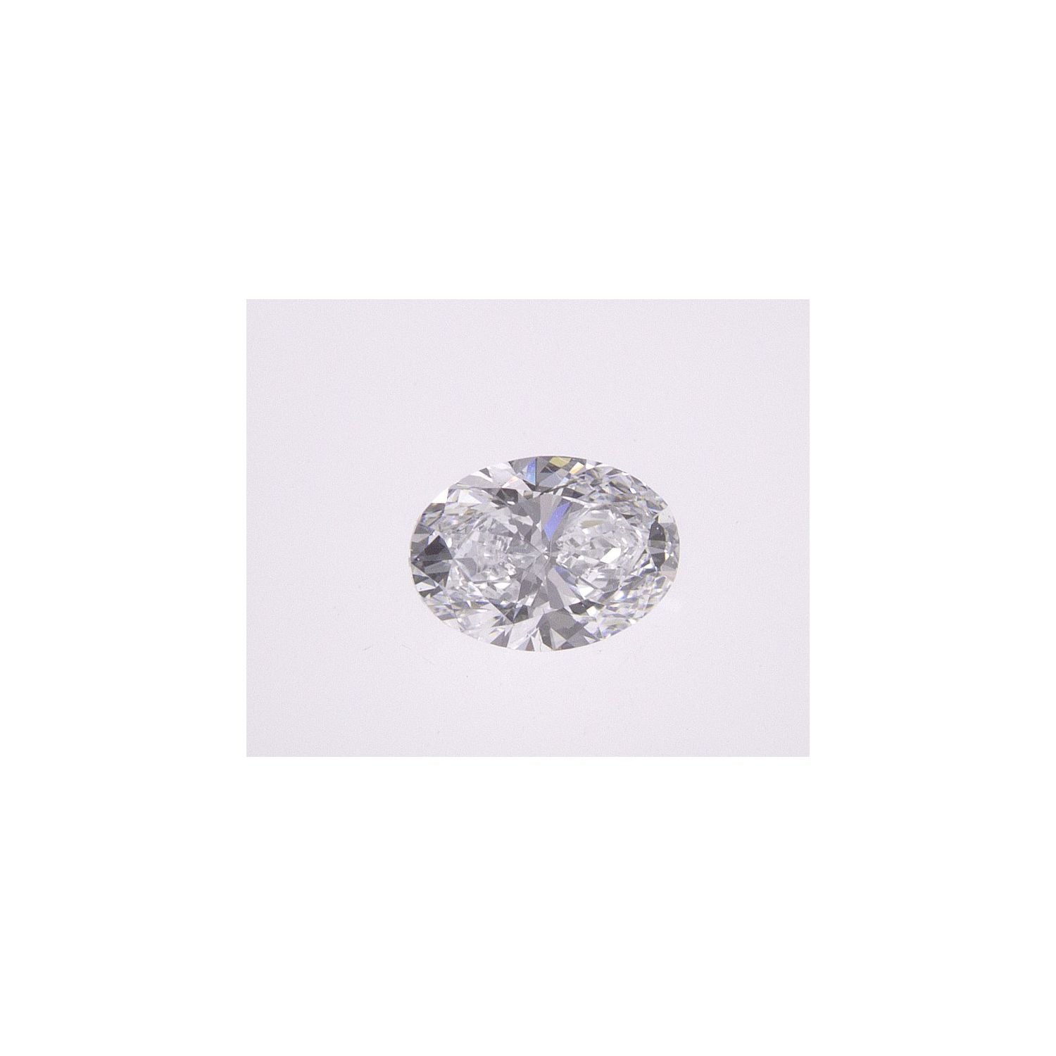0.42 ct Oval Natural Diamond – D SI1 – Faceted Cut – GIA Certified — Sapphire Row