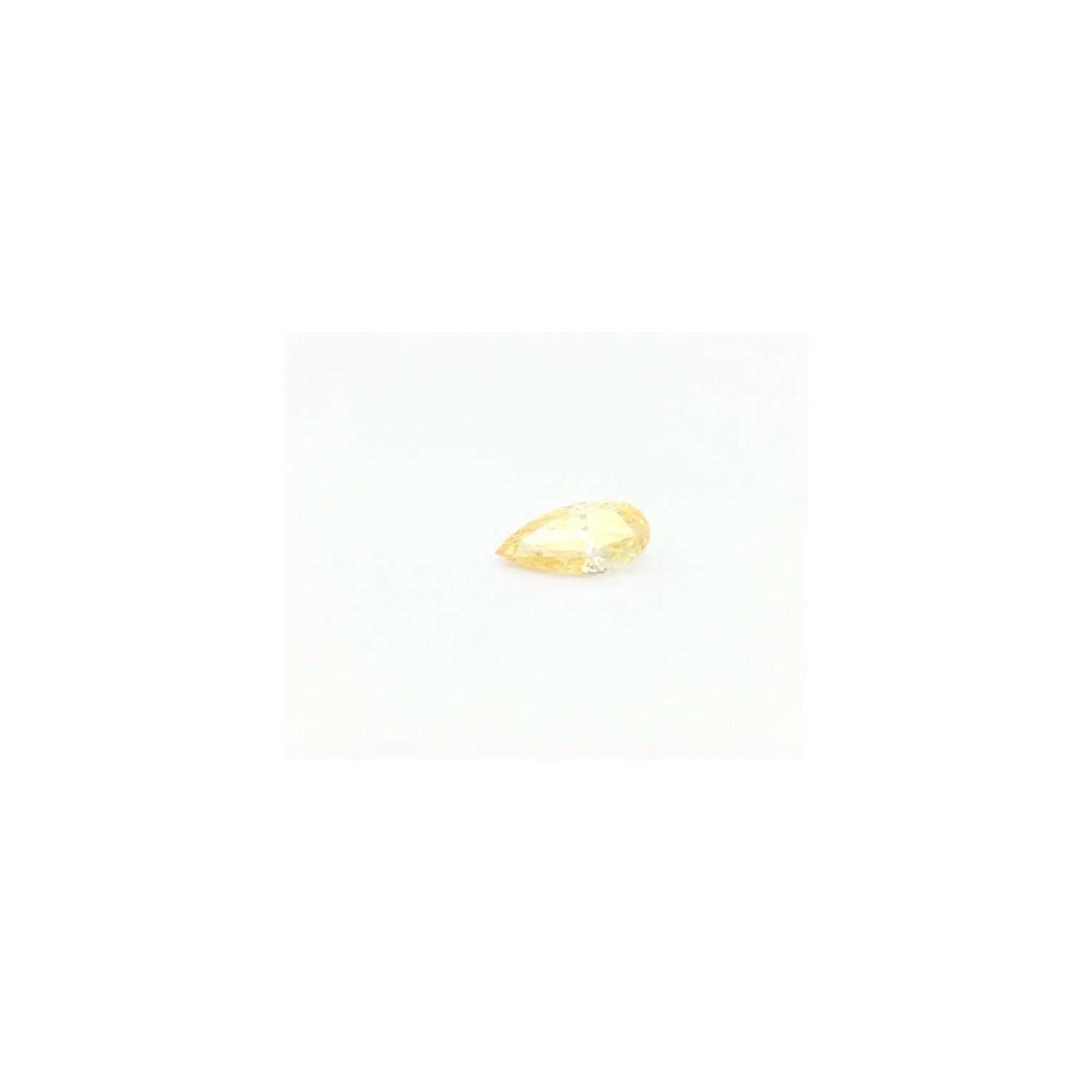 0.60 ct Pear Lab-Grown Diamond – Fa VS1 – Faceted Cut – IGI Certified — Sapphire Row