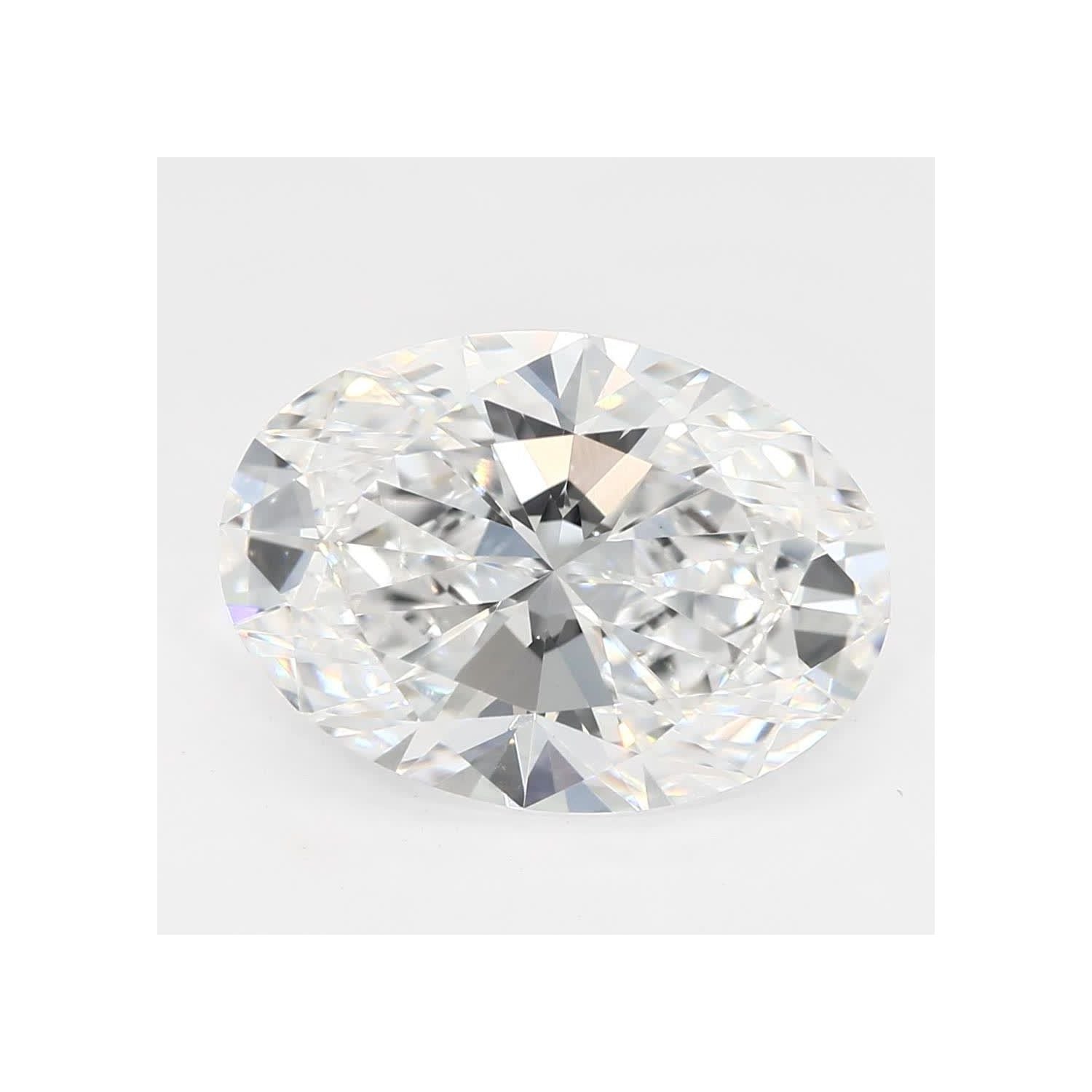 2.08 ct Oval Lab-Grown Diamond – E VS1 – Faceted Cut – GCAL Certified — Sapphire Row