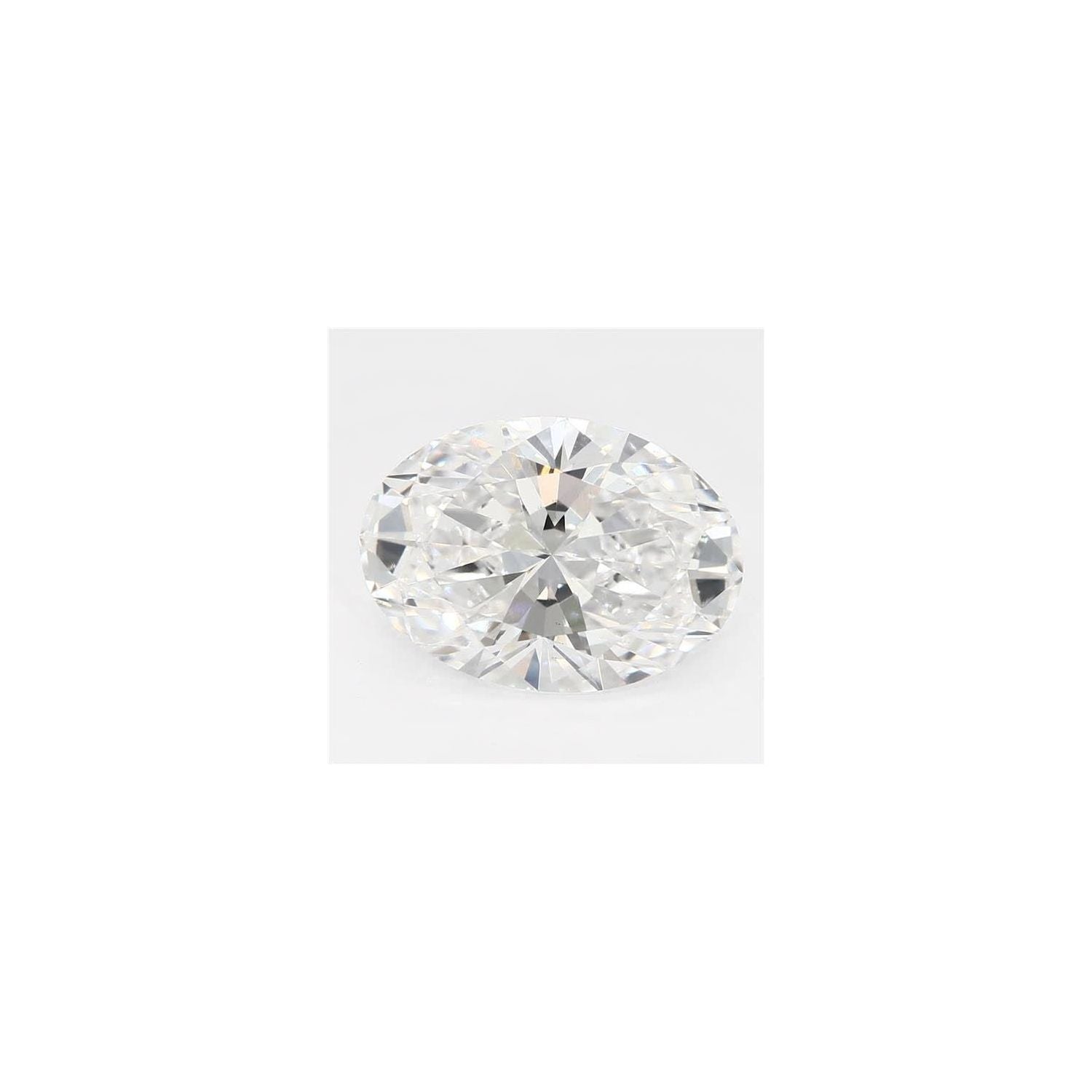 2.06 ct Oval Lab-Grown Diamond – E VS2 – Faceted Cut – GCAL Certified — Sapphire Row