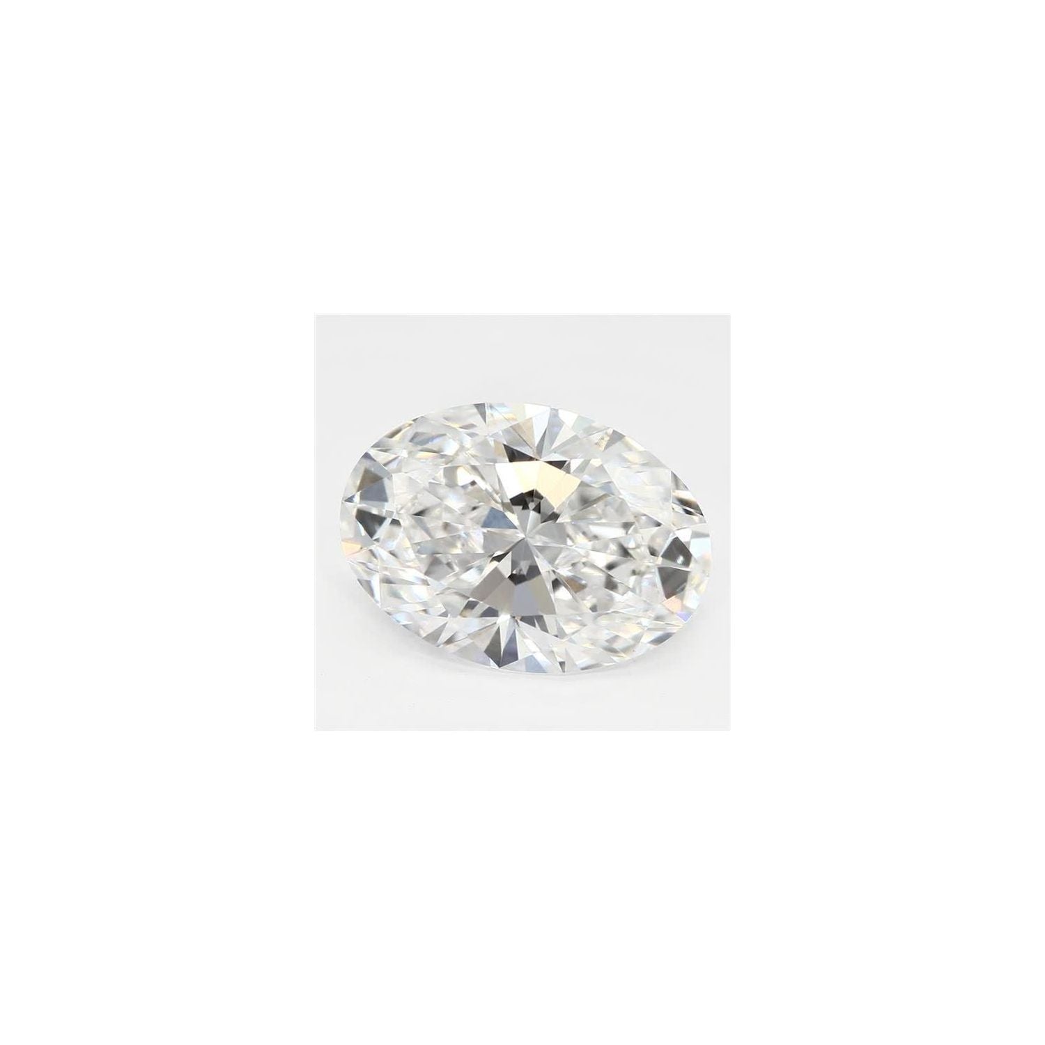 2.07 ct Oval Lab-Grown Diamond – E VS1 – Faceted Cut – GCAL Certified — Sapphire Row