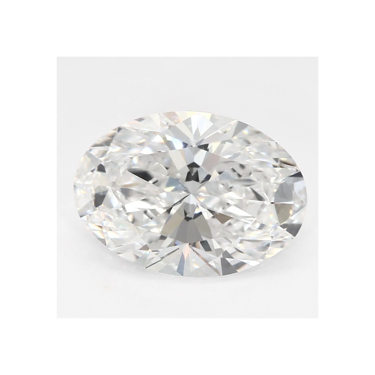 2.08 ct Oval Lab-Grown Diamond – E VVS2 – Faceted Cut – GCAL Certified — Sapphire Row