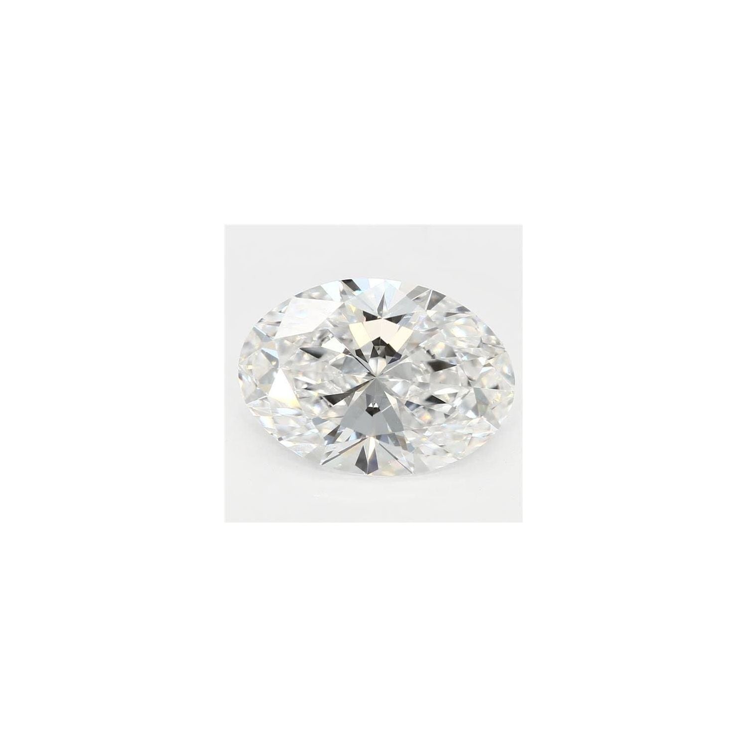 2.07 ct Oval Lab-Grown Diamond – E VS1 – Faceted Cut – GCAL Certified — Sapphire Row