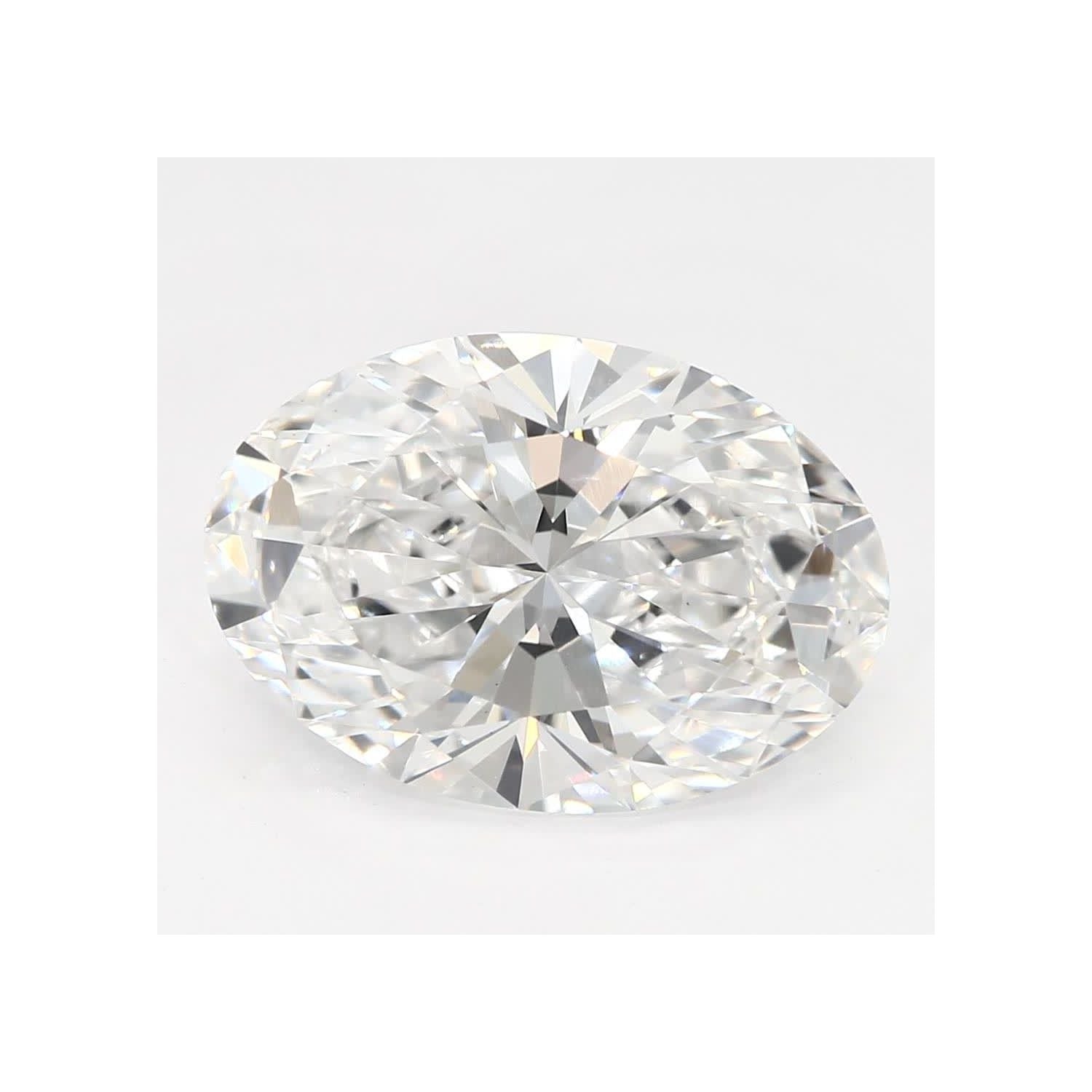 2.08 ct Oval Lab-Grown Diamond – E VS1 – Faceted Cut – GCAL Certified — Sapphire Row