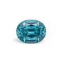 3.14 ct natural blue zircon from Cambodia, oval cut | Sapphire Row