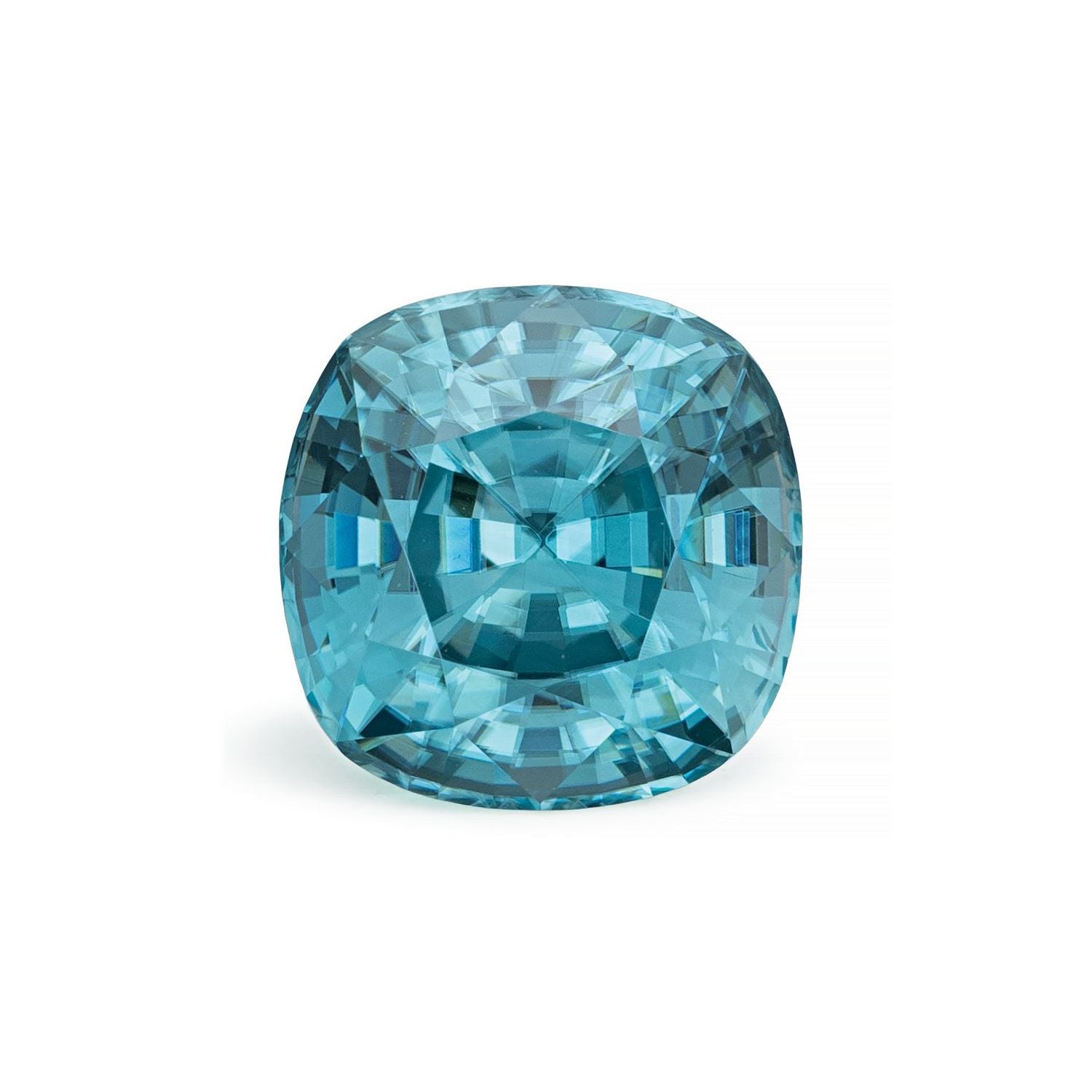 4.62 ct Cushion Natural Natural Zircon Zircon – Faceted Cut – N/A Certified — Sapphire Row