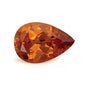 3.97 ct Pear Natural Natural Spessartite Garnet Spessartite Garnet – Faceted Cut – GIA Certified — Sapphire Row