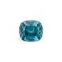2.32 ct natural blue zircon from Cambodia, antique cushion cut | Sapphire Row
