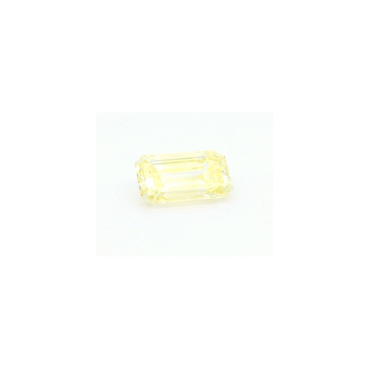 1.50 ct Emerald Lab-Grown Diamond – Fa VVS2 – Step-cut – IGI Certified — Sapphire Row