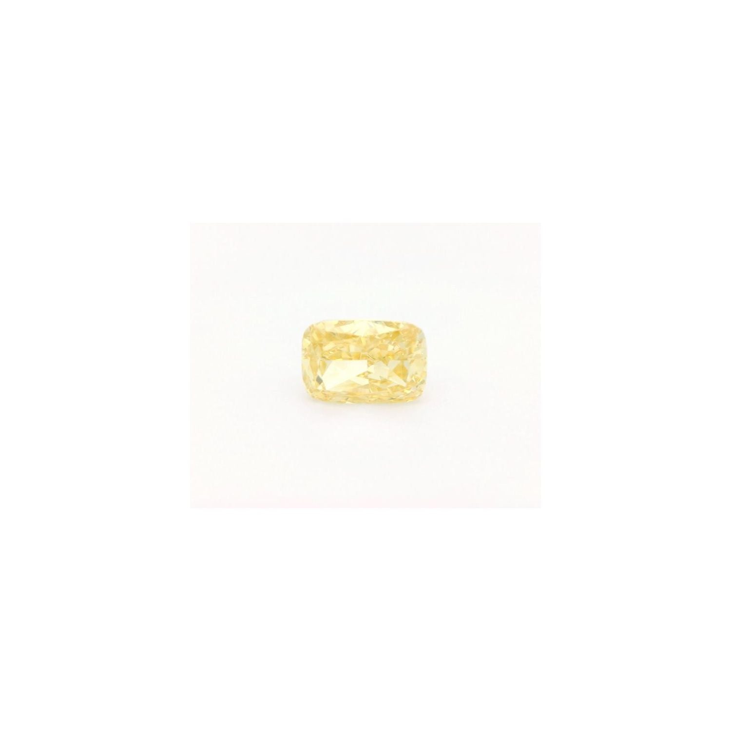 2.94 ct Elongated Cushion Lab-Grown Diamond – Fa VS1 – Faceted Cut – IGI Certified — Sapphire Row