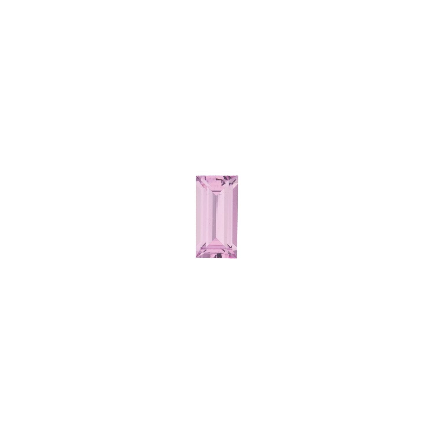 4x2 mm Straight Baguette Natural Pink Sapphire – Step-Cut – A Quality — Sapphire Row