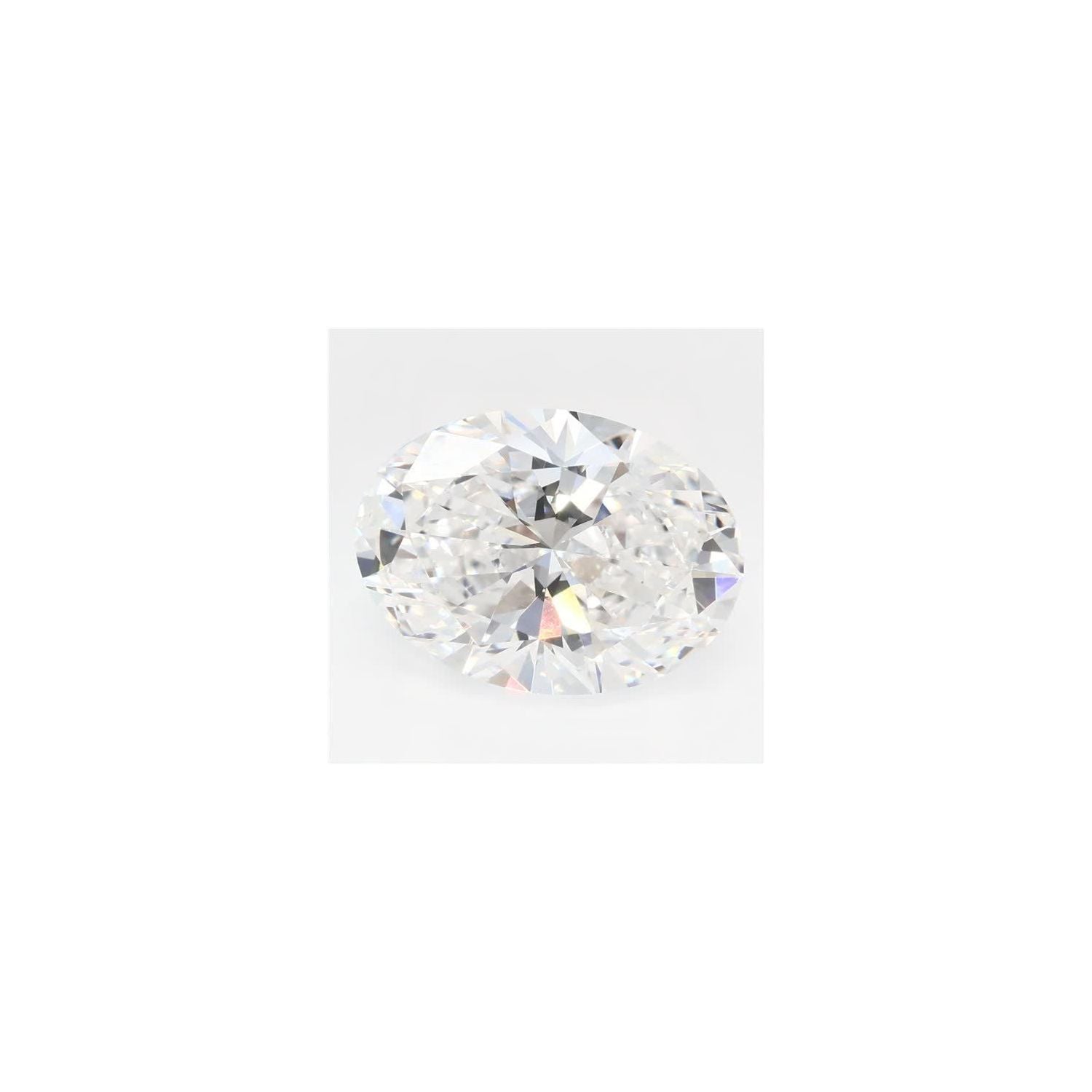2.63 ct Oval Lab-Grown Diamond – E VS1 – Faceted Cut – GCAL Certified — Sapphire Row