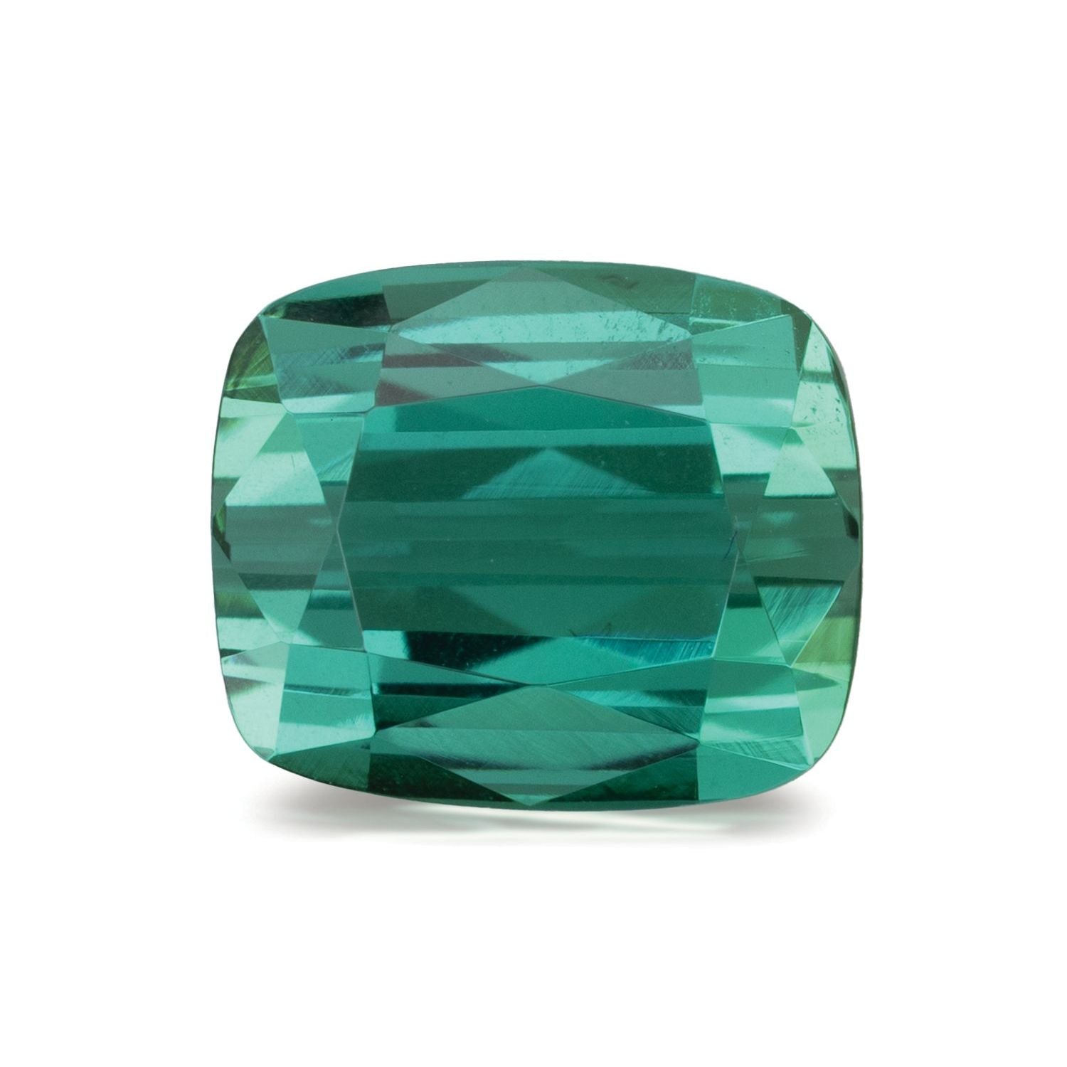 7.03 ct Antique Cushion Natural Natural Tourmaline Tourmaline – Faceted Cut – N/A Certified — Sapphire Row
