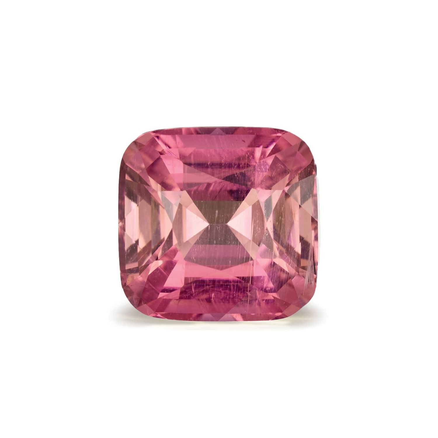 3.28 ct Cushion Natural Natural Tourmaline Tourmaline – Faceted Cut – N/A Certified — Sapphire Row