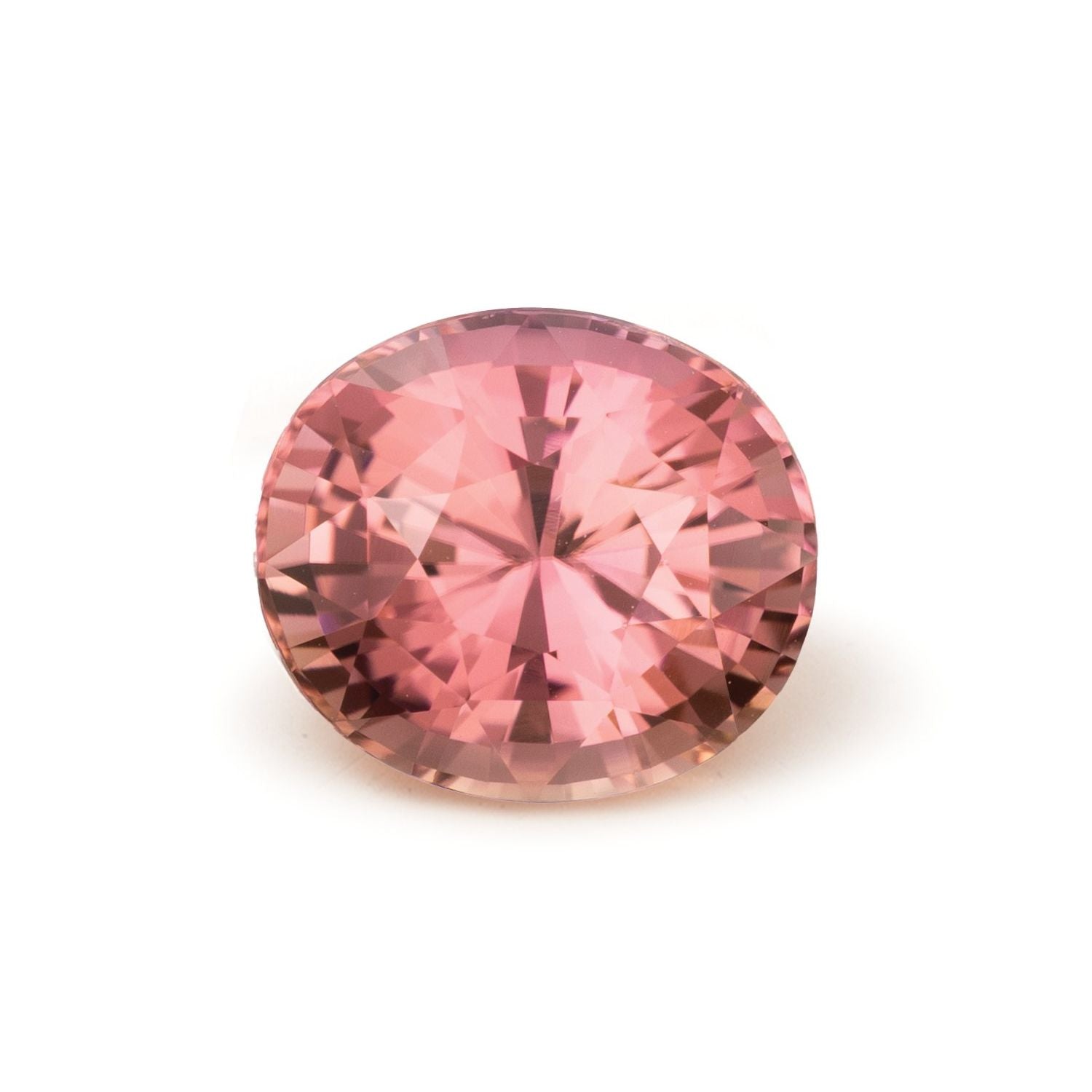 3.32 ct Oval Natural Natural Tourmaline Tourmaline – Faceted Cut – N/A Certified — Sapphire Row