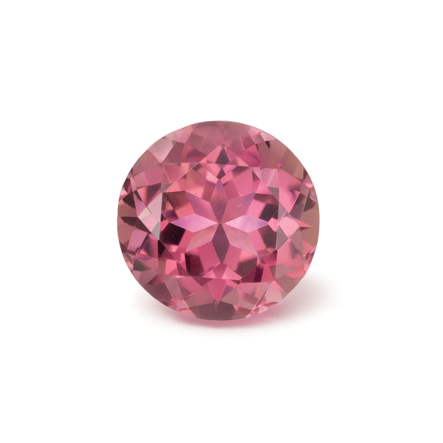 2.57 ct Round Natural Natural Tourmaline Tourmaline – Faceted Cut – N/A Certified — Sapphire Row