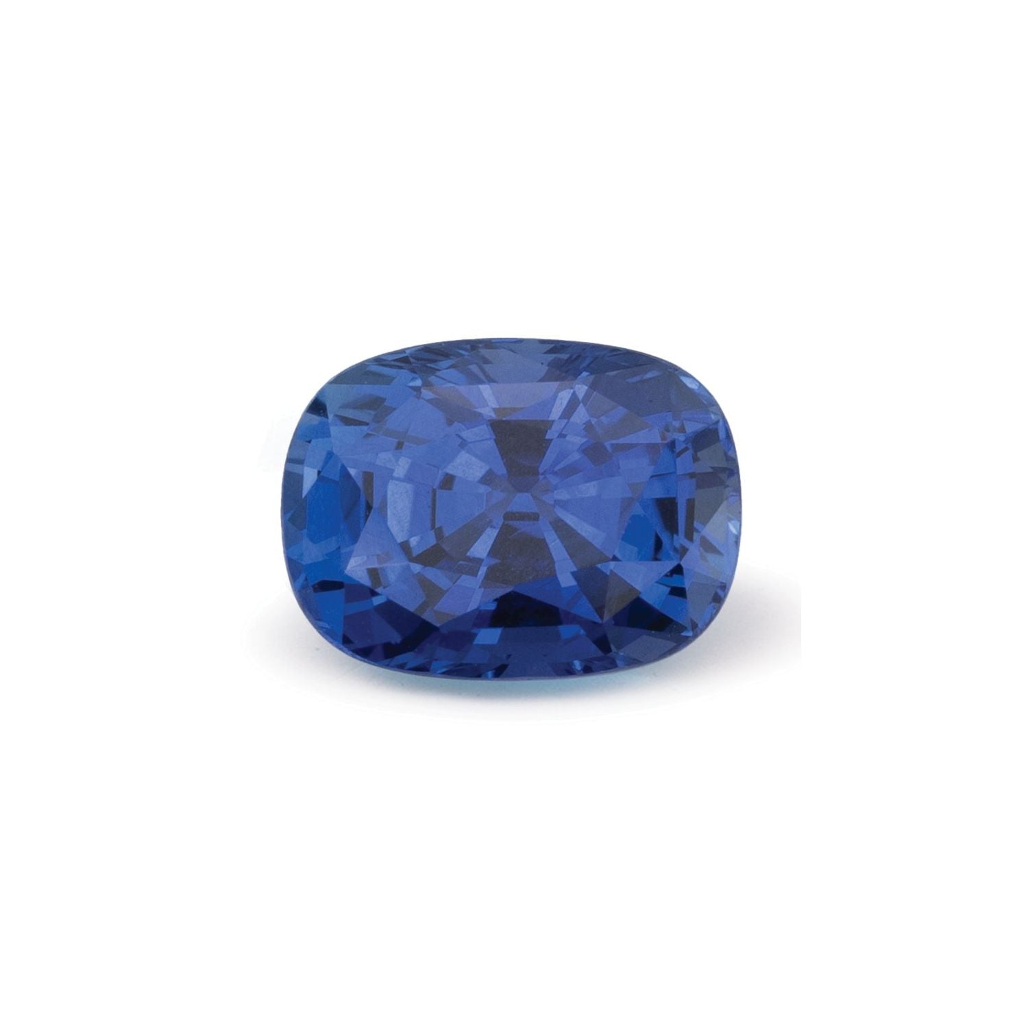 2.08 ct Antique Cushion Natural Natural Sapphire Sapphire – Faceted Cut – N/A Certified — Sapphire Row