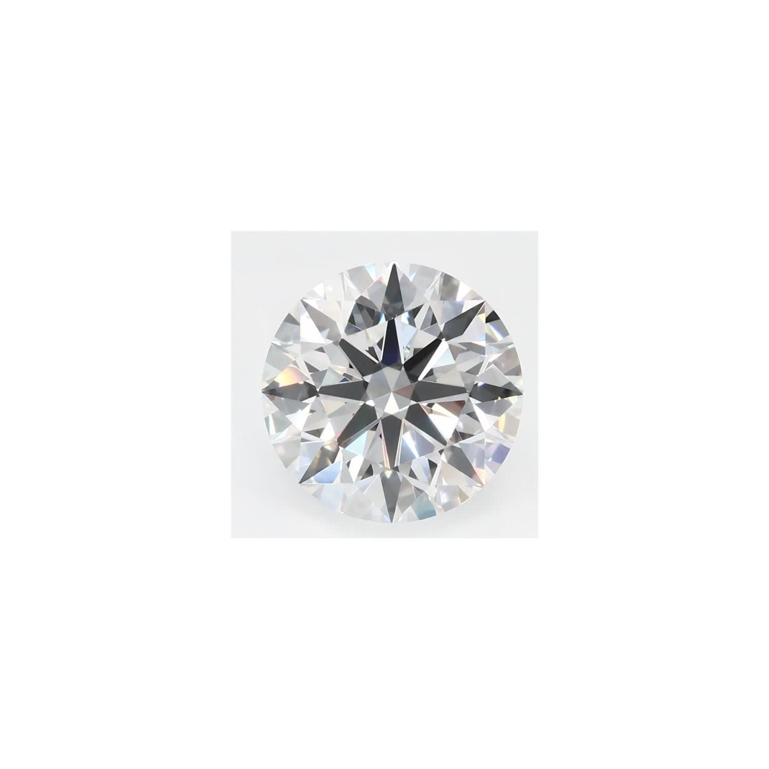 2.30 ct Round Lab-Grown Diamond – F VS1 – Faceted Cut – GCAL Certified — Sapphire Row