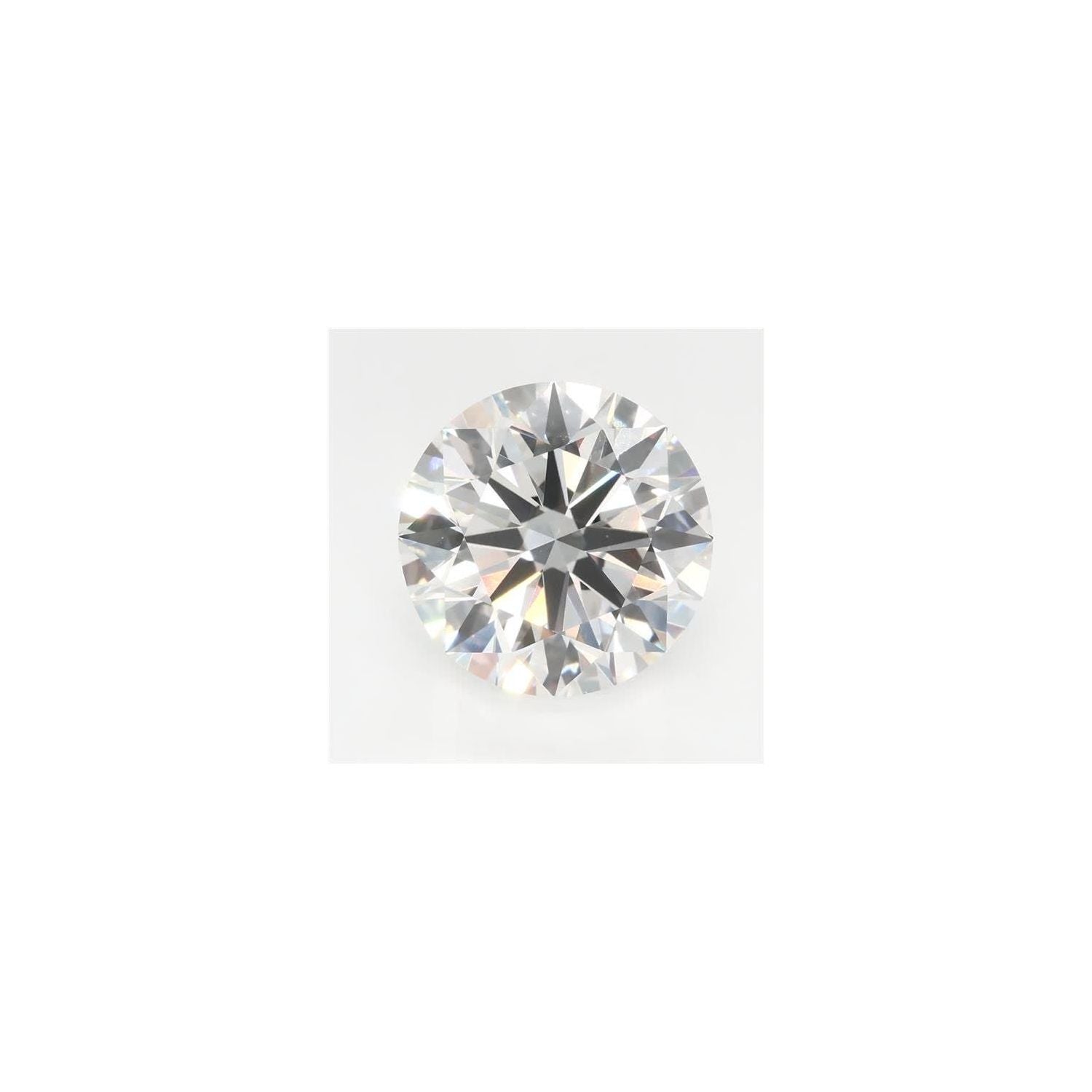4.25 ct Round Lab-Grown Diamond – H VS1 – Faceted Cut – GCAL Certified — Sapphire Row