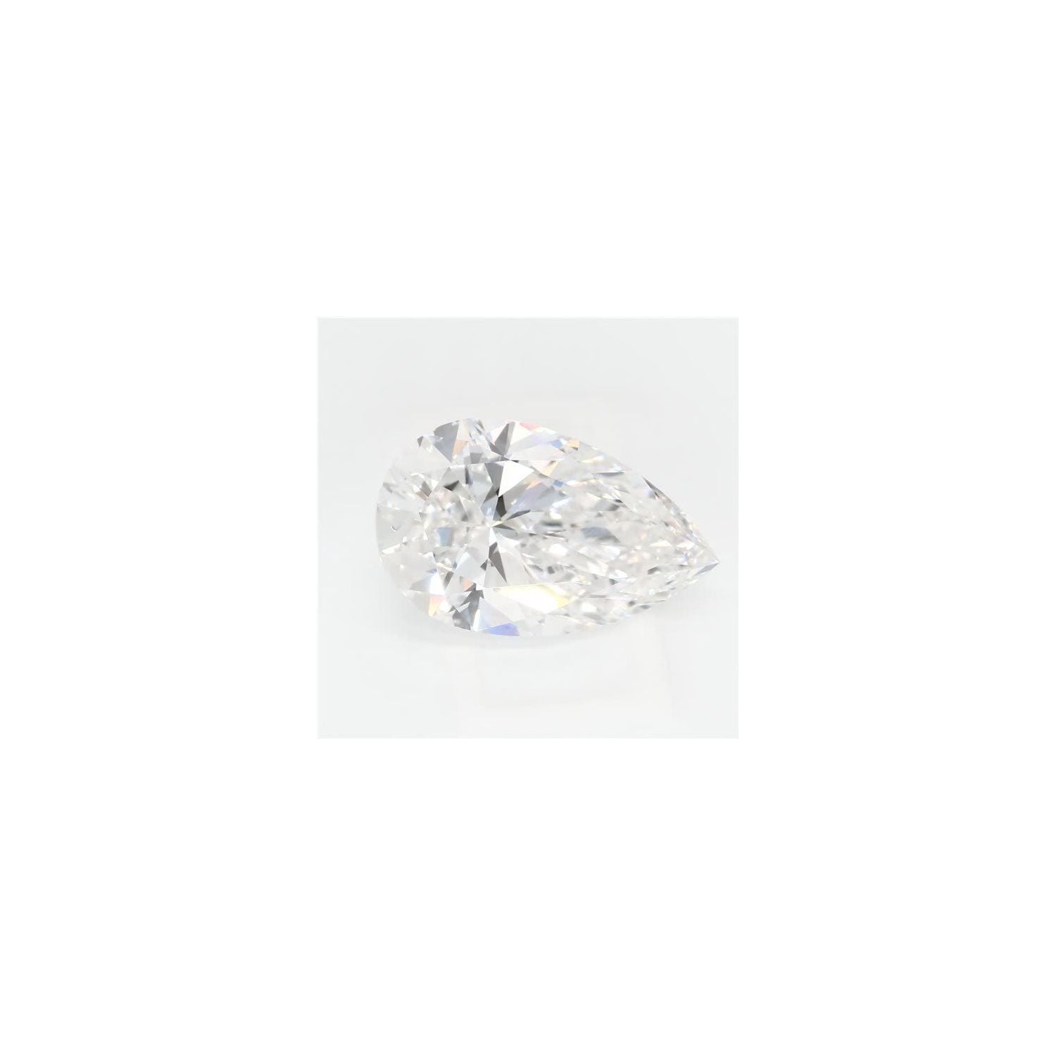 2.83 ct Pear Lab-Grown Diamond – E VS1 – Faceted Cut – GCAL Certified — Sapphire Row