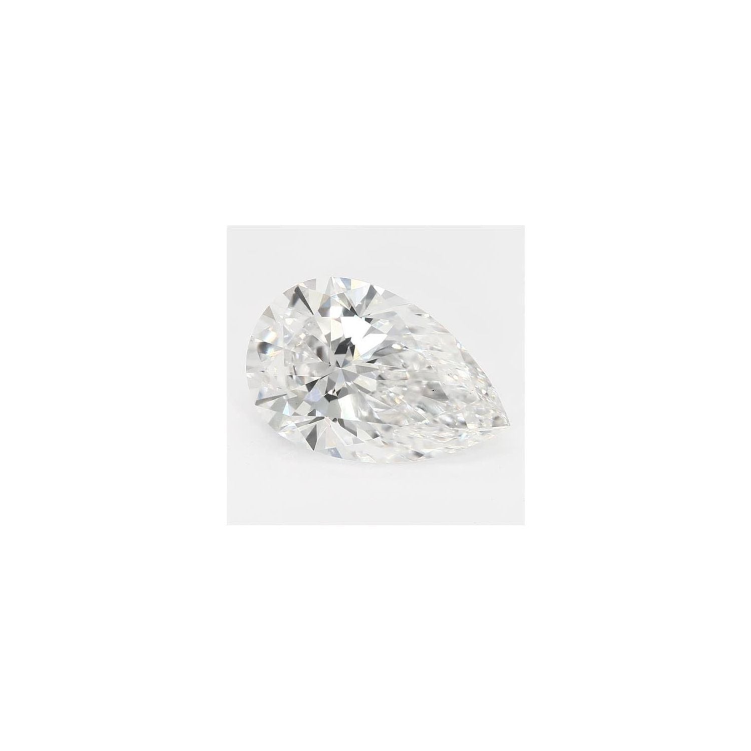2.06 ct Pear Lab-Grown Diamond – D VS2 – Faceted Cut – GCAL Certified — Sapphire Row