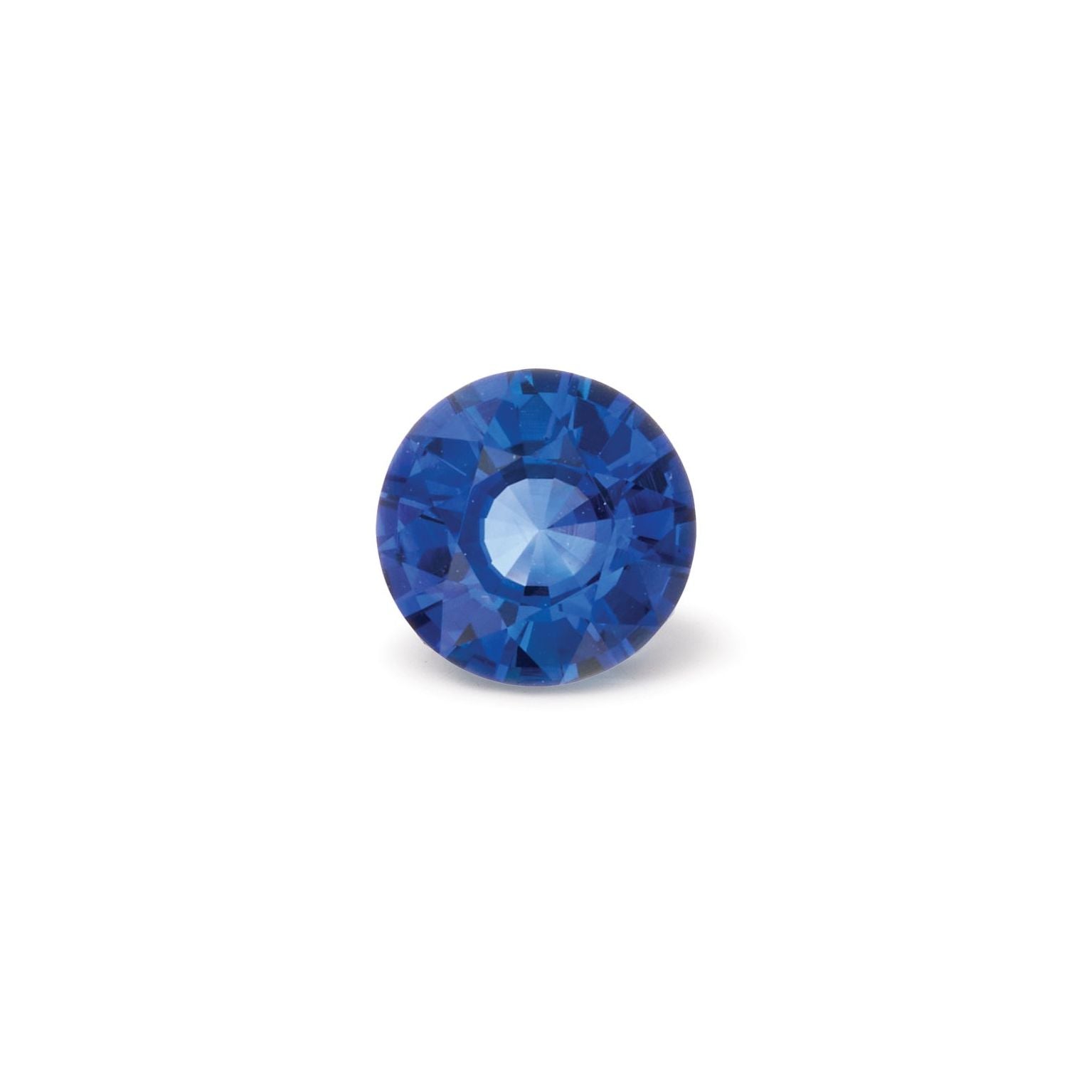 1.51 ct Round Natural Natural Sapphire Sapphire – Faceted Cut – N/A Certified — Sapphire Row