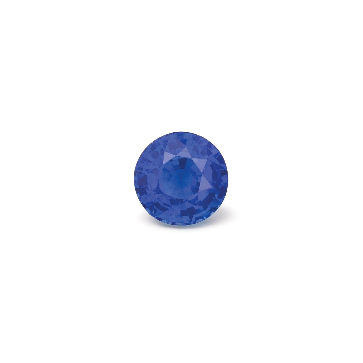 1.19 ct Round Natural Natural Sapphire Sapphire – Faceted Cut – N/A Certified — Sapphire Row