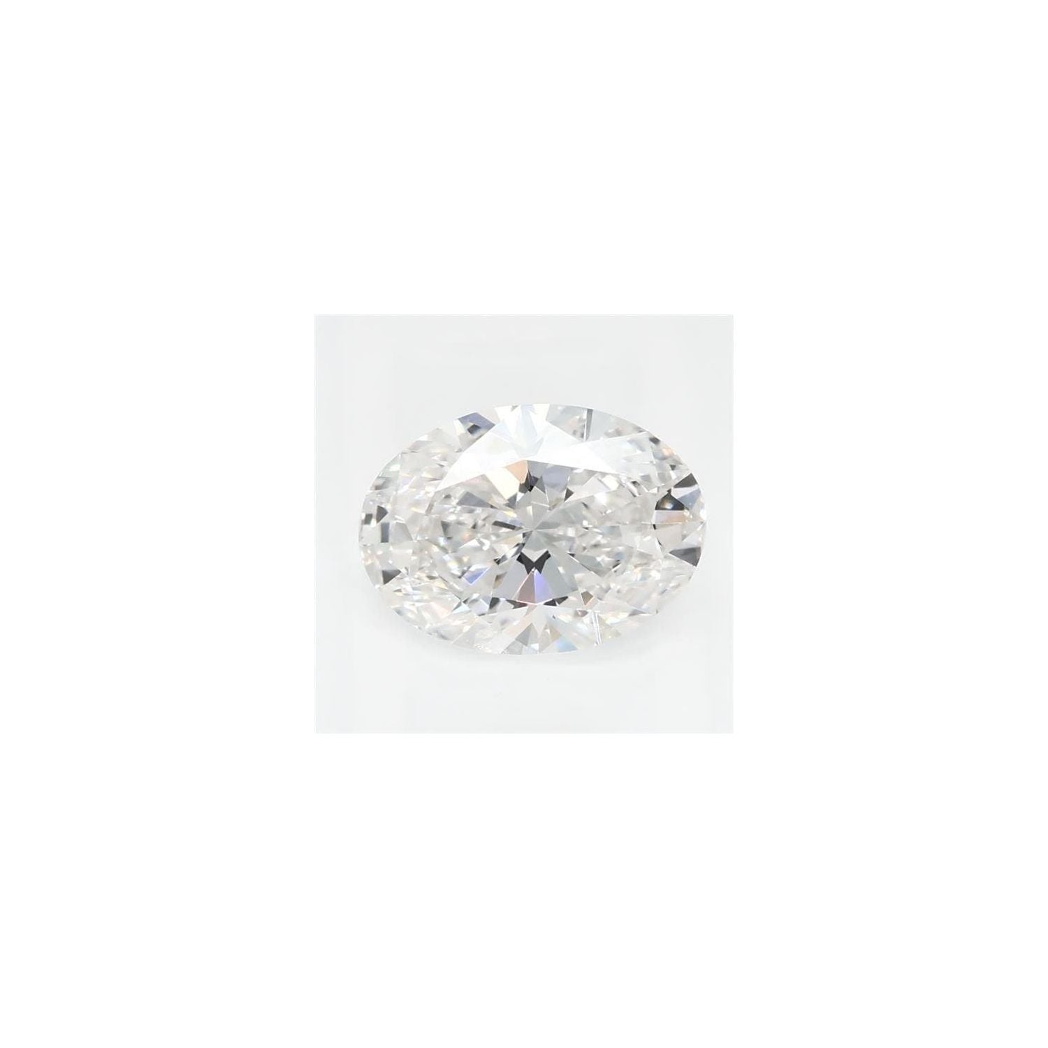 0.94 ct Oval Lab-Grown Diamond – F VVS2 – Faceted Cut – GCAL Certified — Sapphire Row