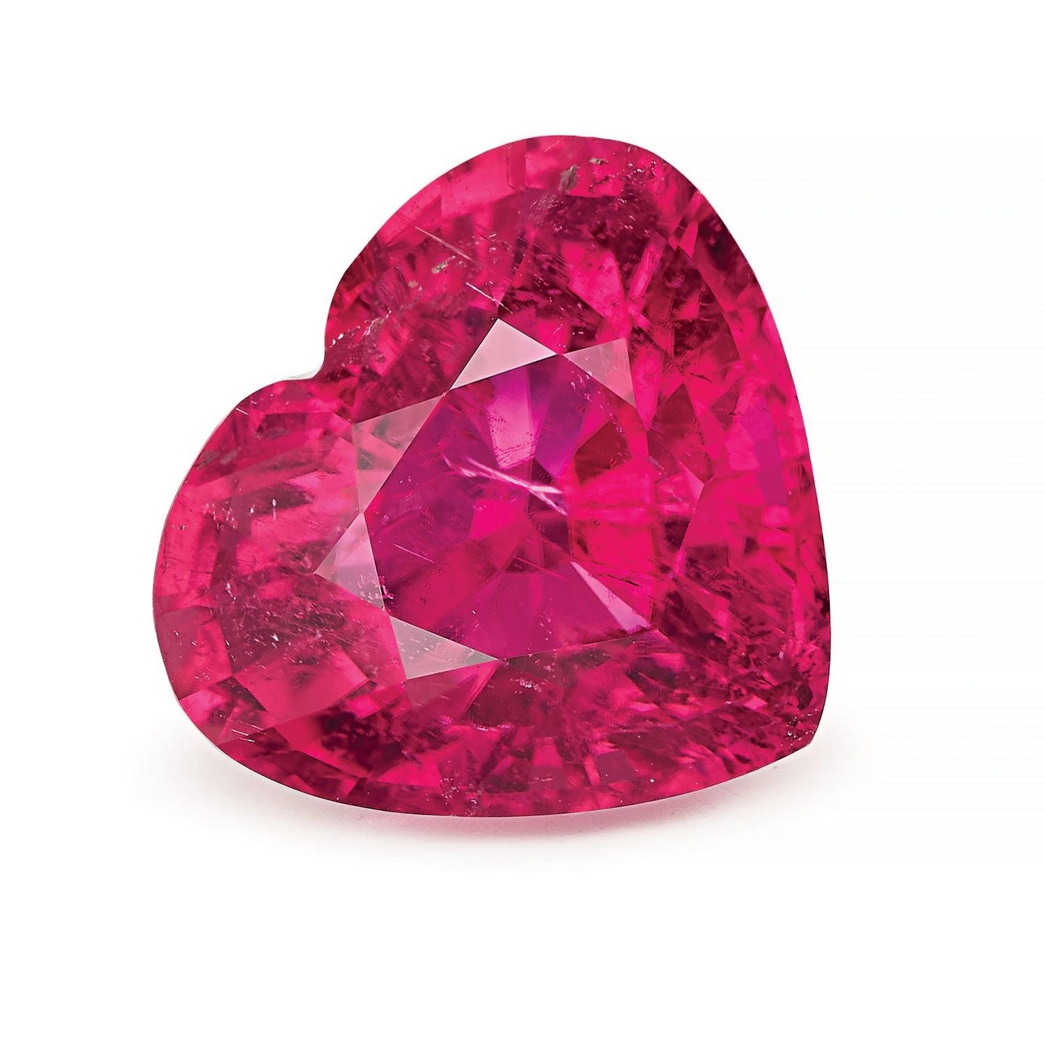5.14 ct Heart Natural Natural Tourmaline Tourmaline – Faceted Cut – N/A Certified — Sapphire Row