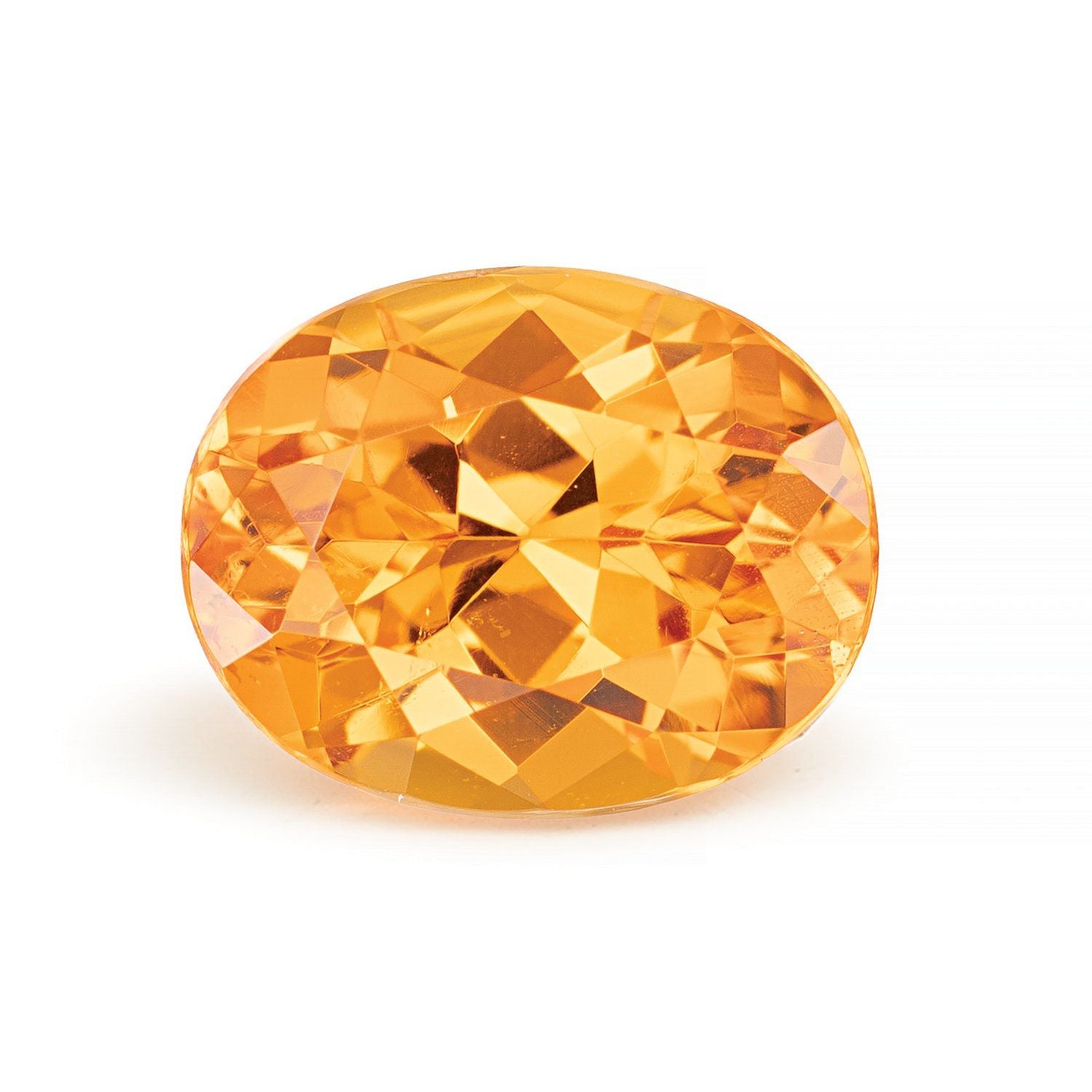 3.24 ct Oval Natural Natural Spessartite Garnet Spessartite Garnet – Faceted Cut – GIA Certified — Sapphire Row