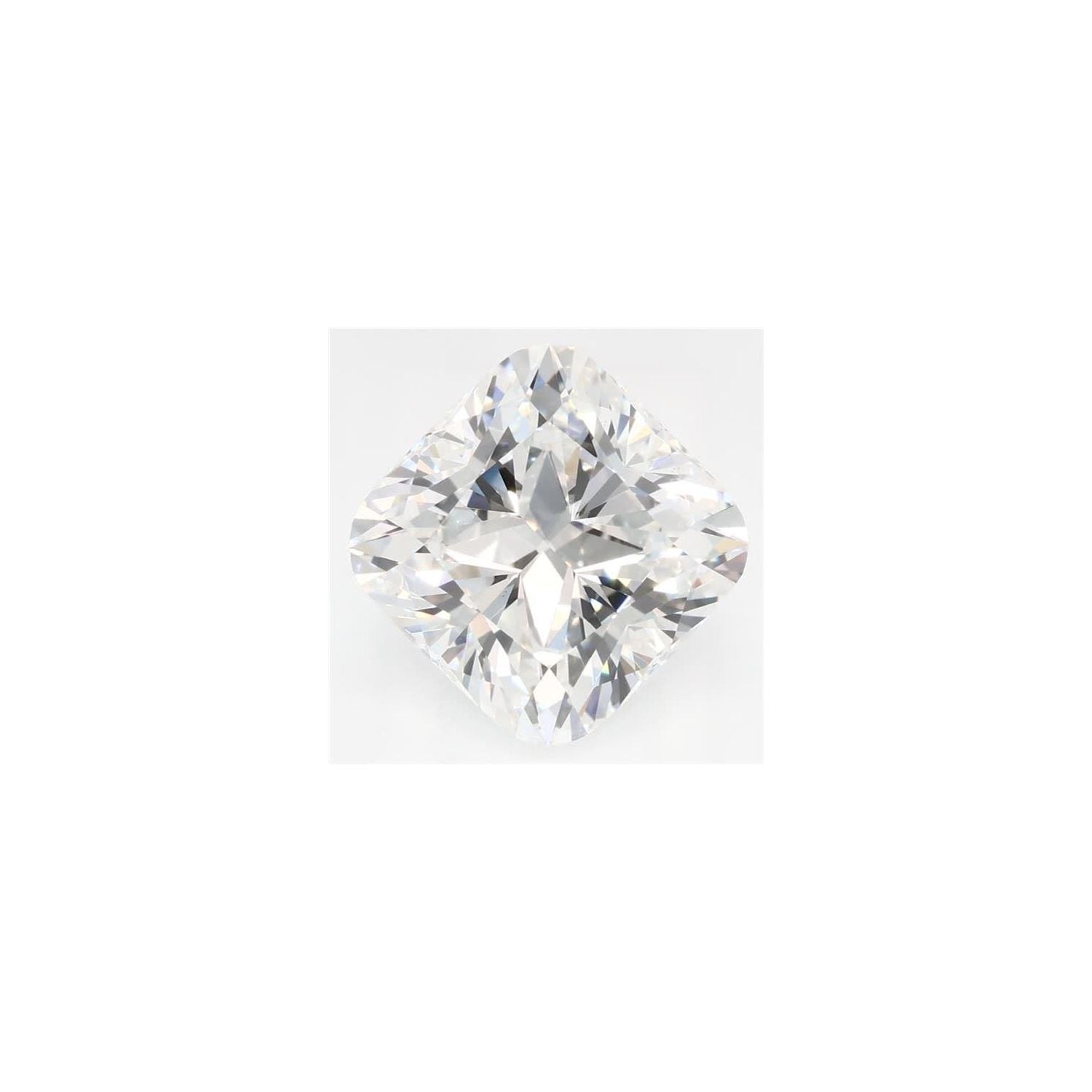 2.89 ct Cushion Lab-Grown Diamond – E VS2 – Faceted Cut – GCAL Certified — Sapphire Row